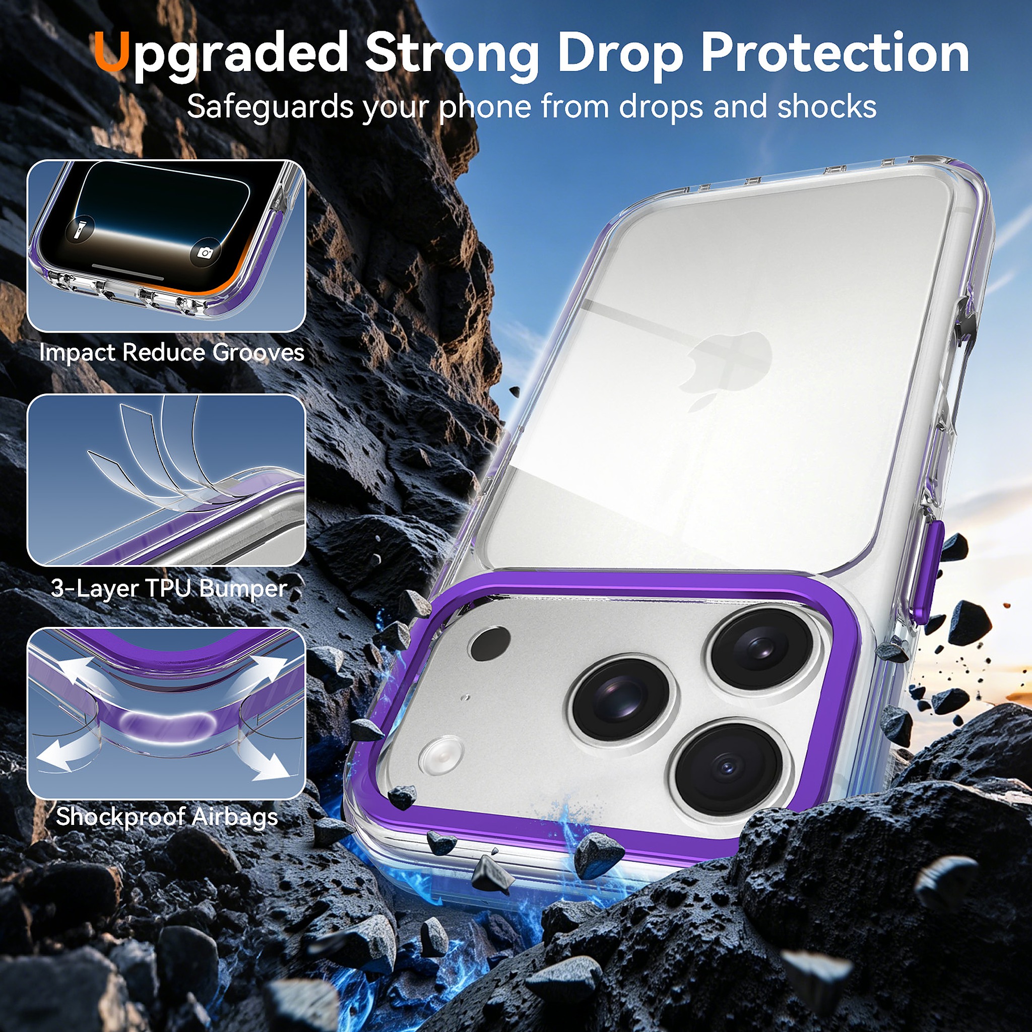 SendaFit Iridescent Two-Tone Case for iPhone 17 Pro & 18 Pro detail 28