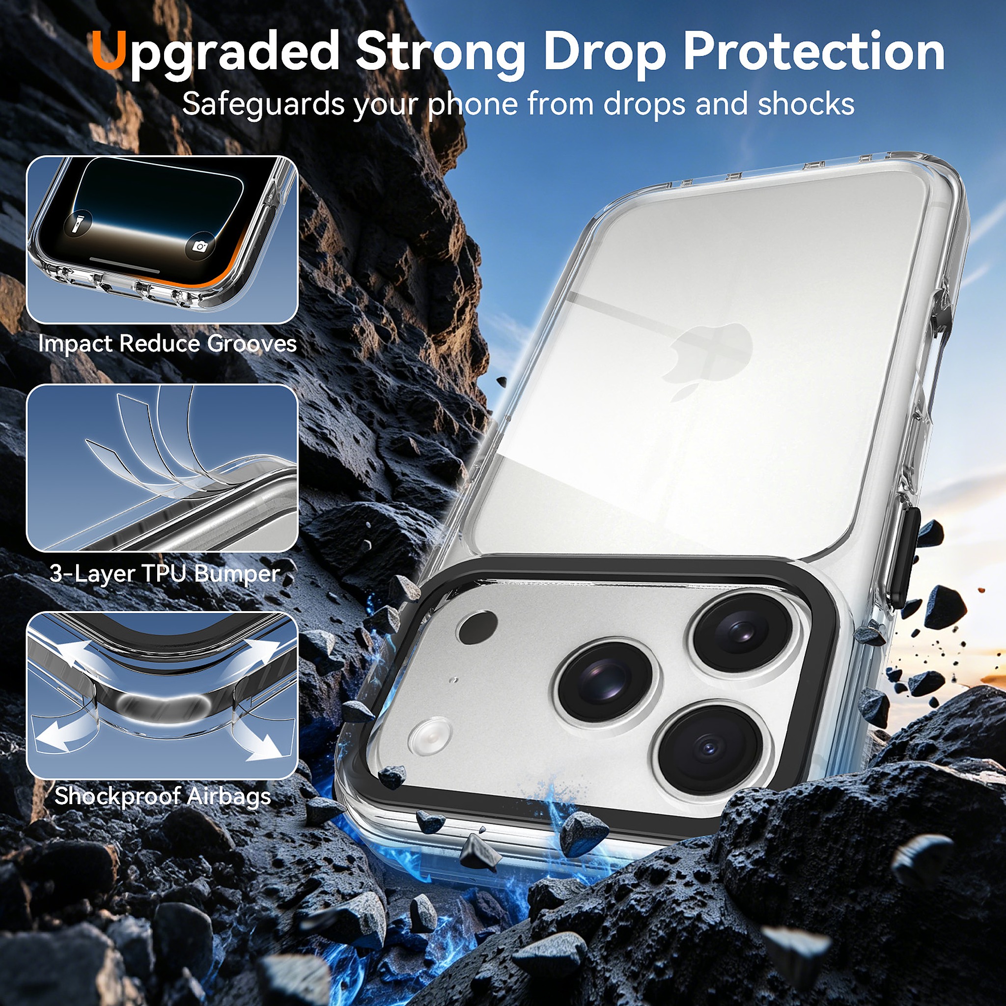 SendaFit Iridescent Two-Tone Case for iPhone 17 Pro & 18 Pro detail 33