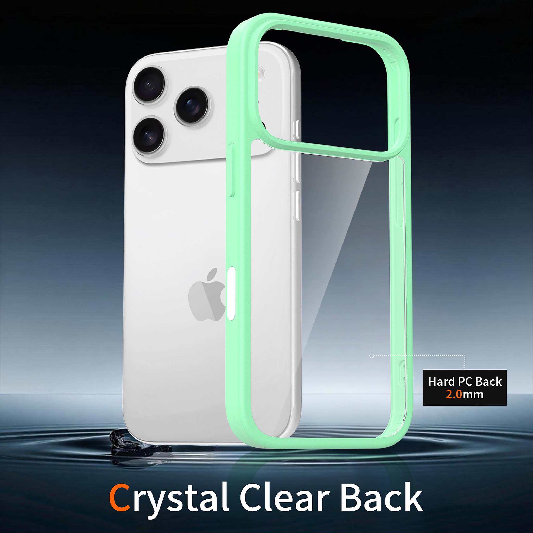 SendaFit Clear Camera-Button Case for iPhone 17 Pro & 18 Pro detail 15