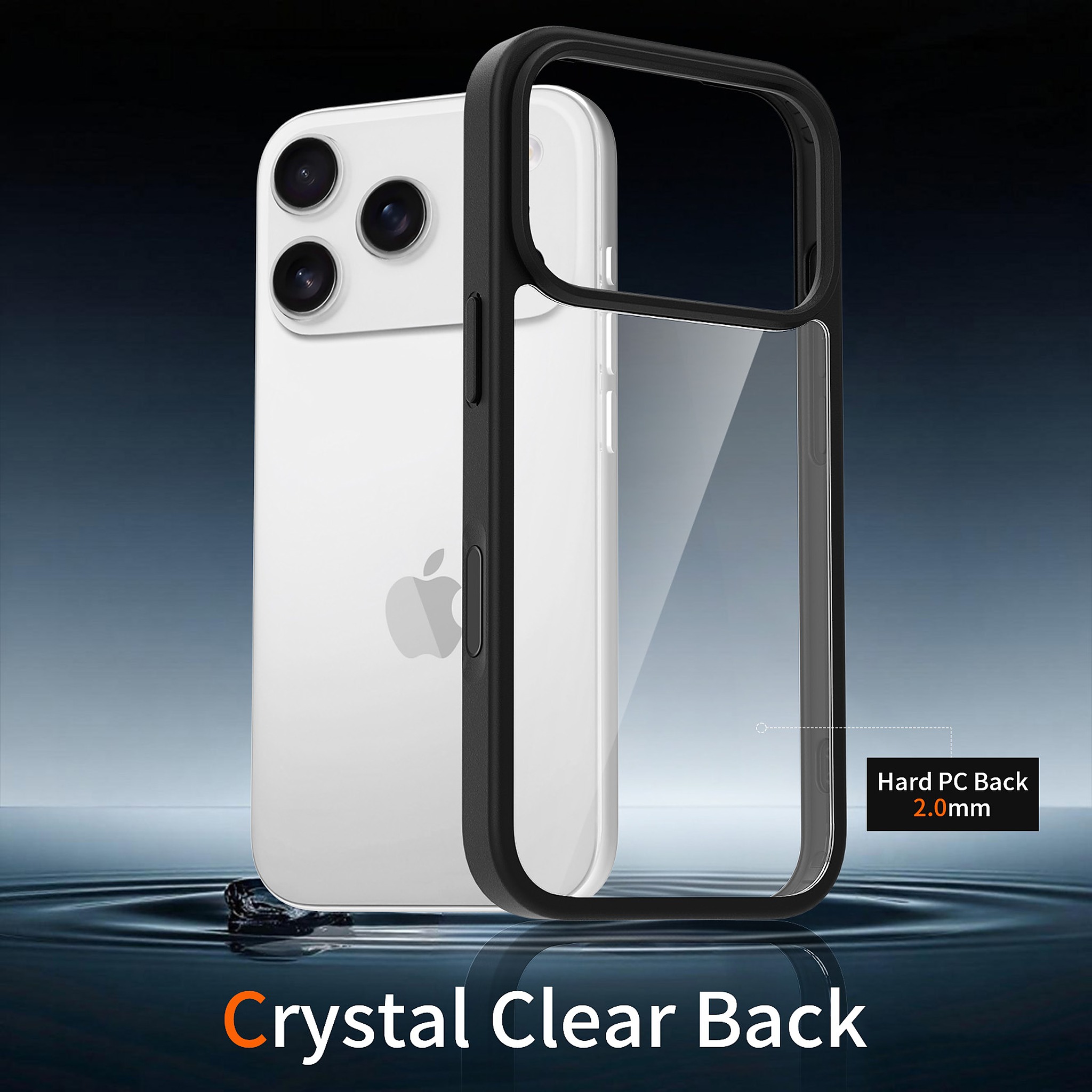 SendaFit Clear Camera-Button Case for iPhone 17 Pro & 18 Pro detail 19