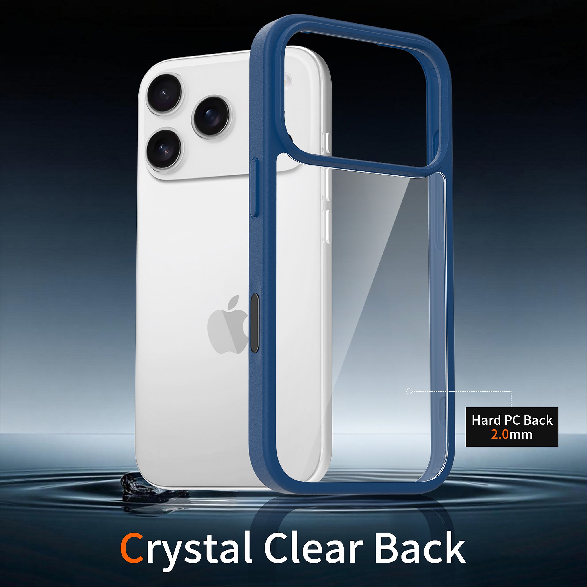 SendaFit Clear Camera-Button Case for iPhone 17 Pro & 18 Pro detail 2