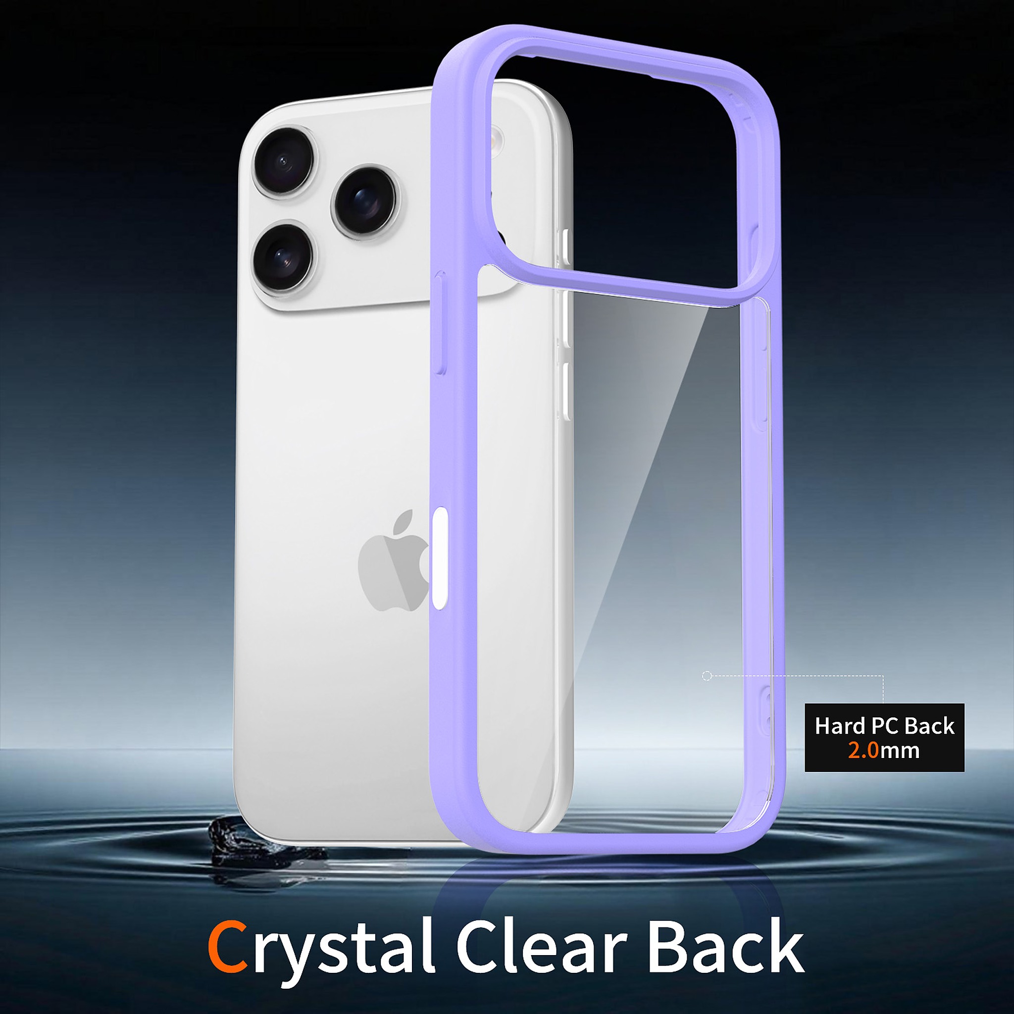 SendaFit Clear Camera-Button Case for iPhone 17 Pro & 18 Pro detail 22