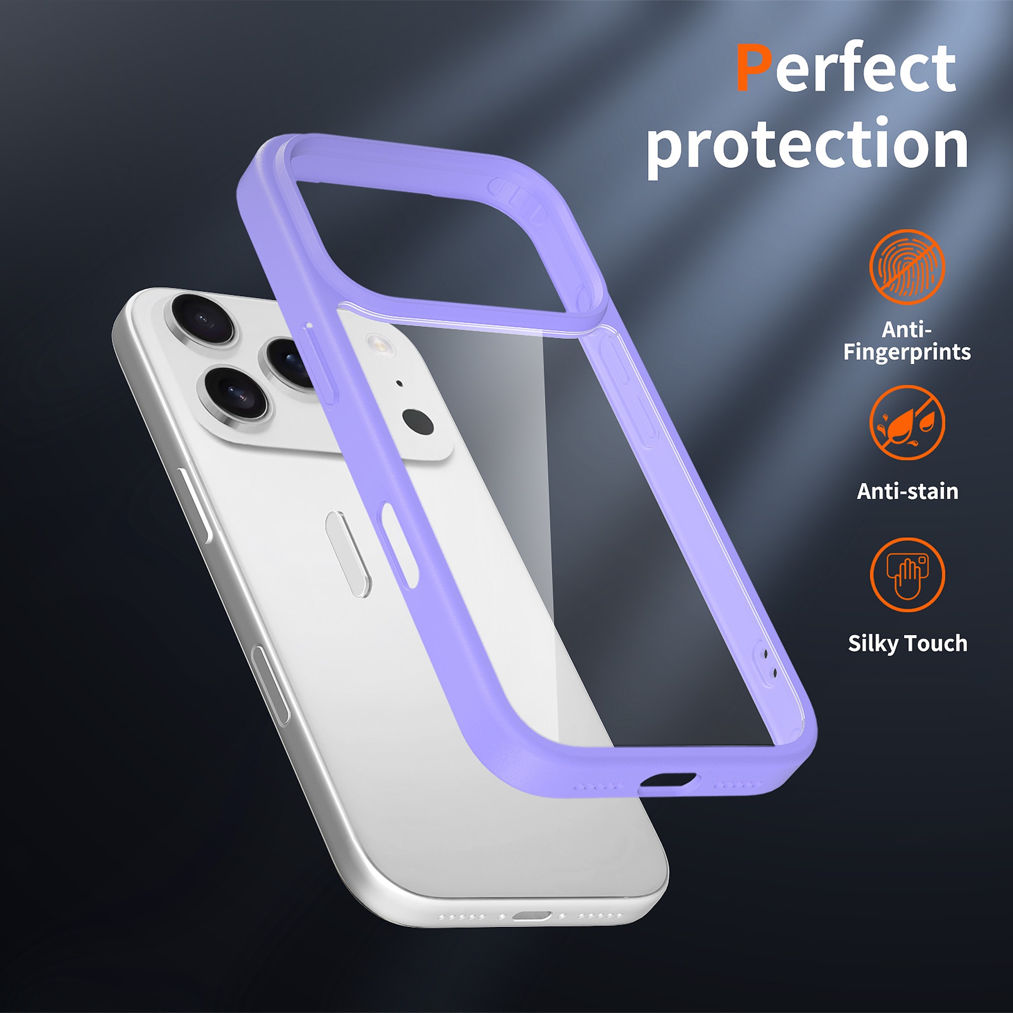 SendaFit Clear Camera-Button Case for iPhone 17 Pro & 18 Pro detail 23