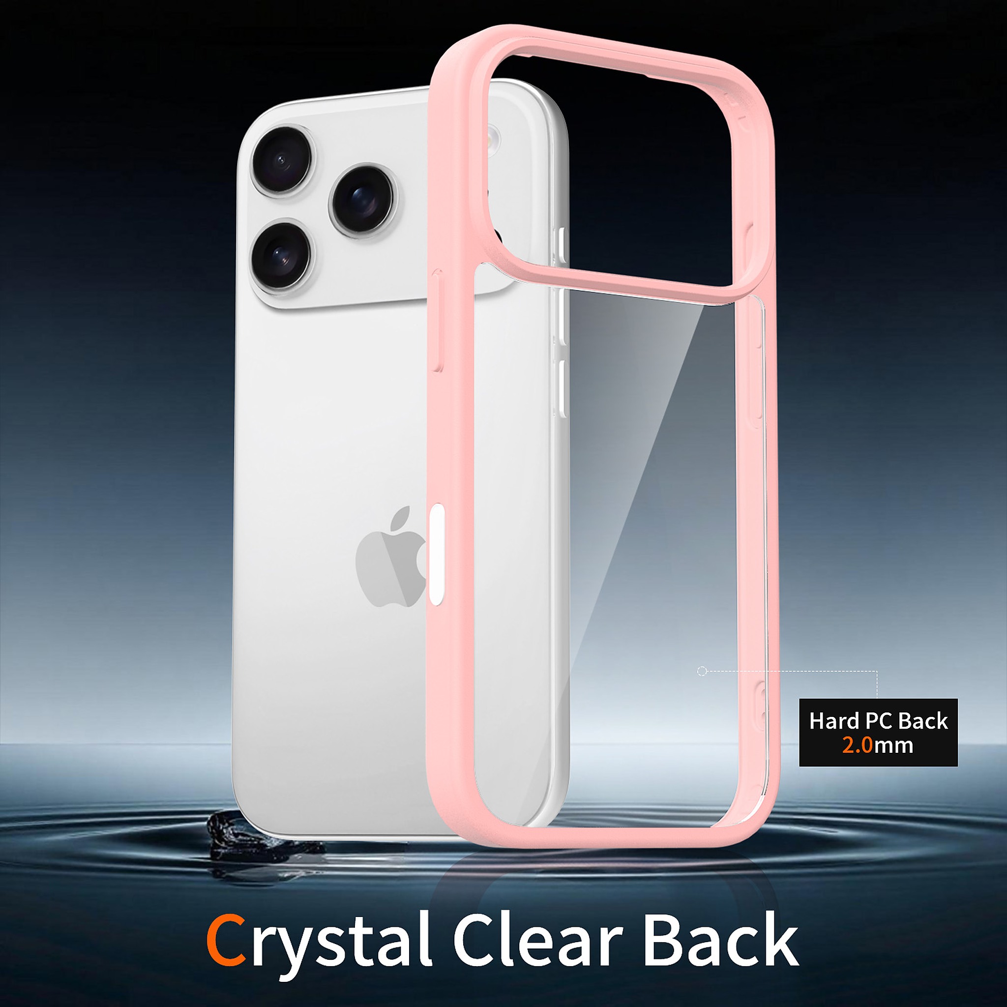 SendaFit Clear Camera-Button Case for iPhone 17 Pro & 18 Pro detail 28