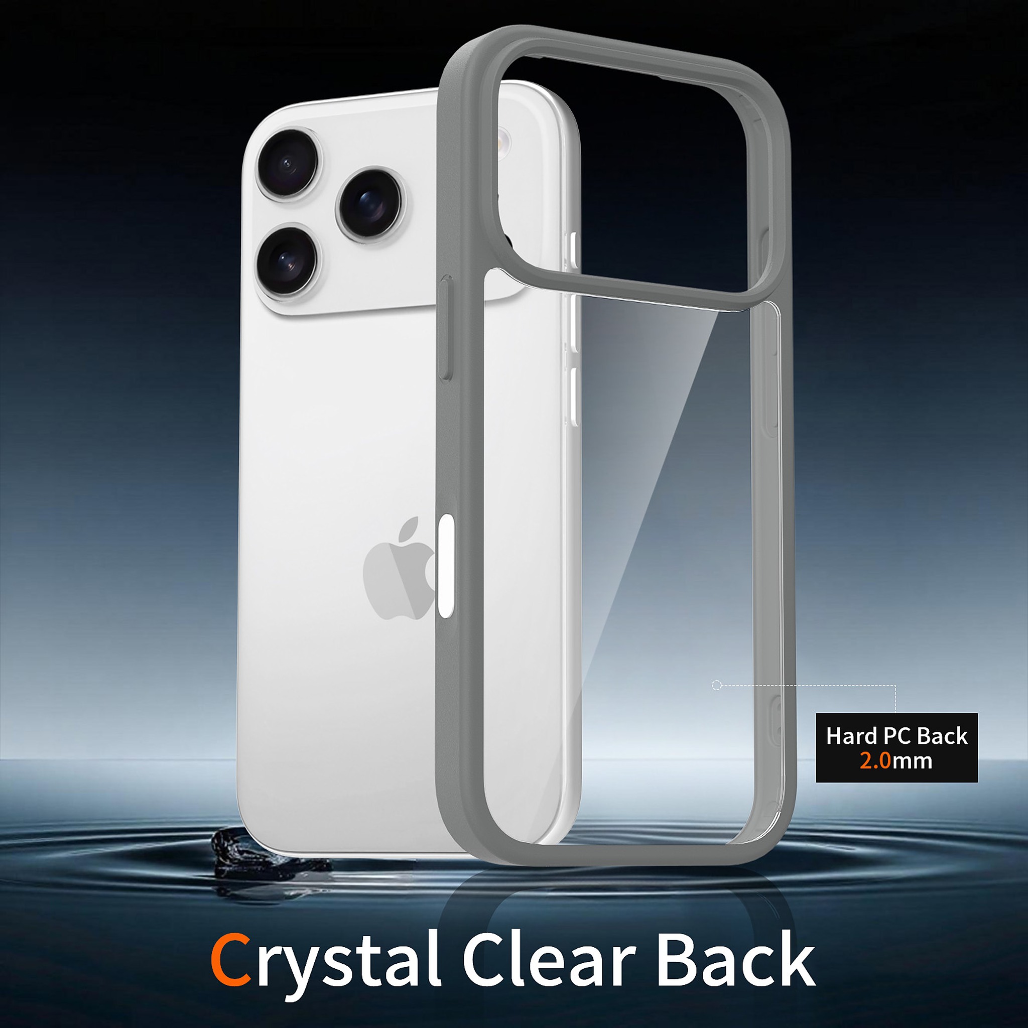 SendaFit Clear Camera-Button Case for iPhone 17 Pro & 18 Pro detail 34