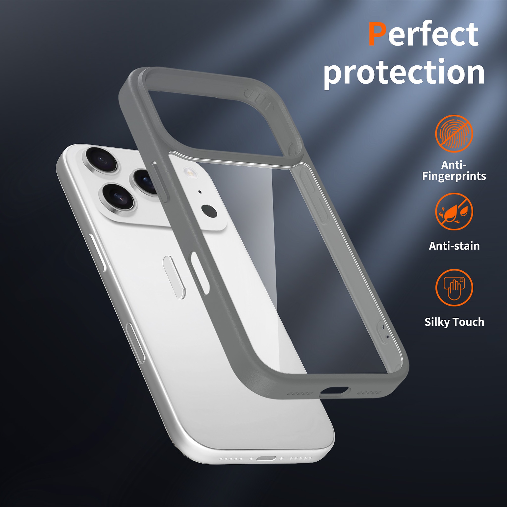 SendaFit Clear Camera-Button Case for iPhone 17 Pro & 18 Pro detail 35