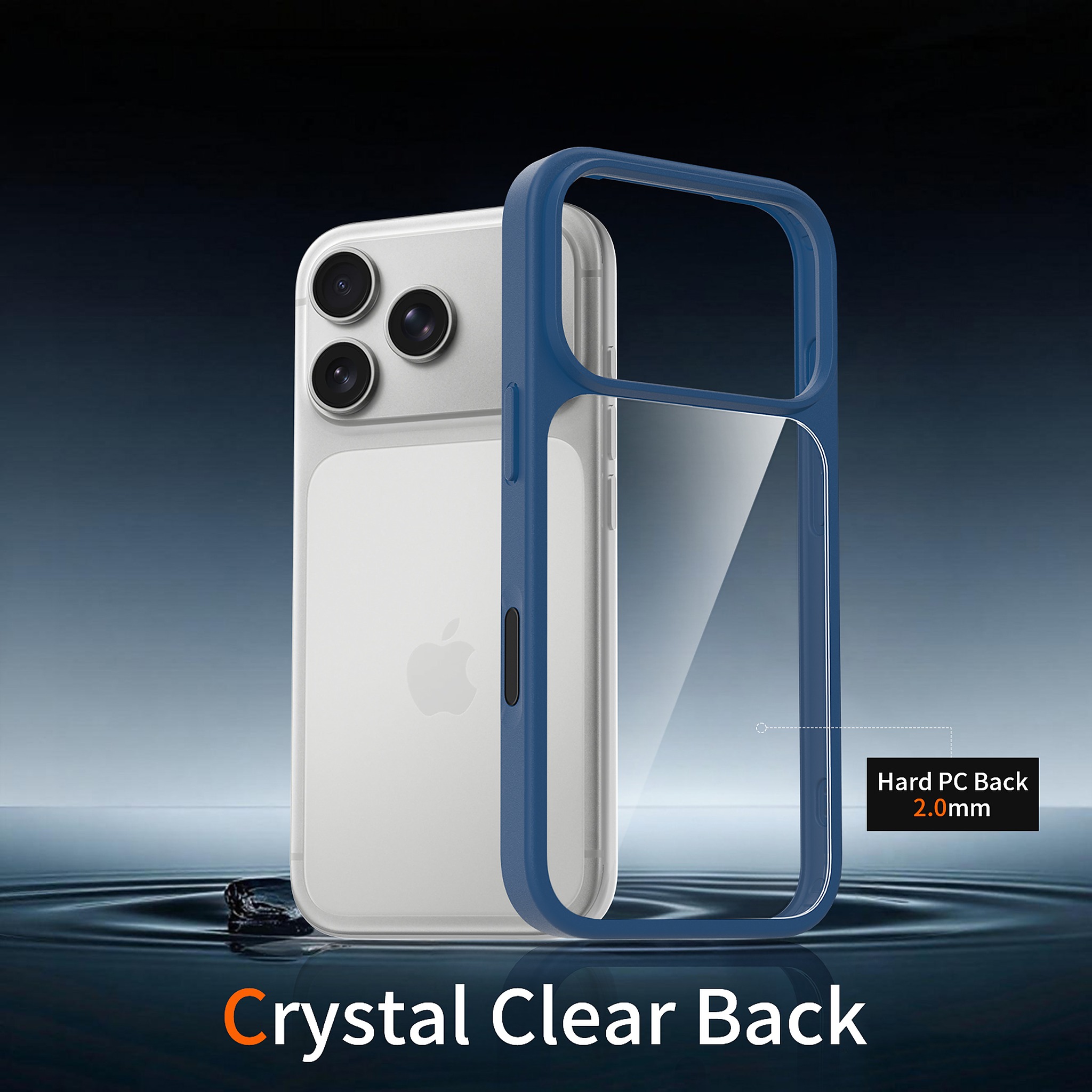 SendaFit Clear Two-in-One Touch Camera-Button Case for iPhone 17 Pro & 18 Pro detail 28