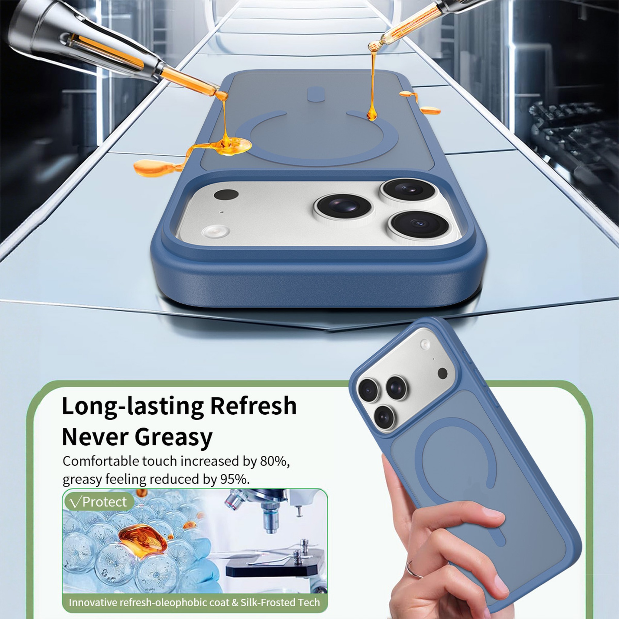 SendaFit Matte Skin-Feel Two-in-One MagSafe Case for iPhone 17 Pro Max & 18 Pro Max detail 31