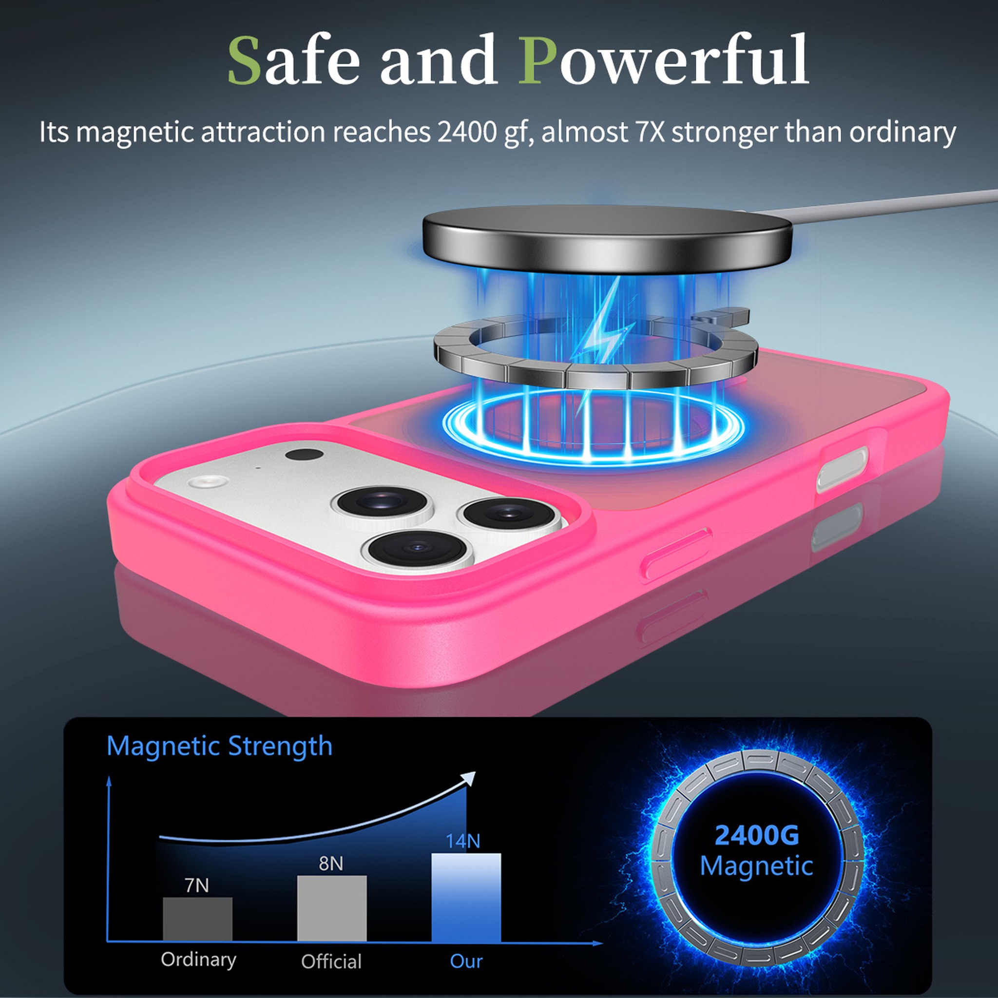 SendaFit Matte Skin-Feel Two-in-One MagSafe Case for iPhone 17 Pro Max & 18 Pro Max detail 50