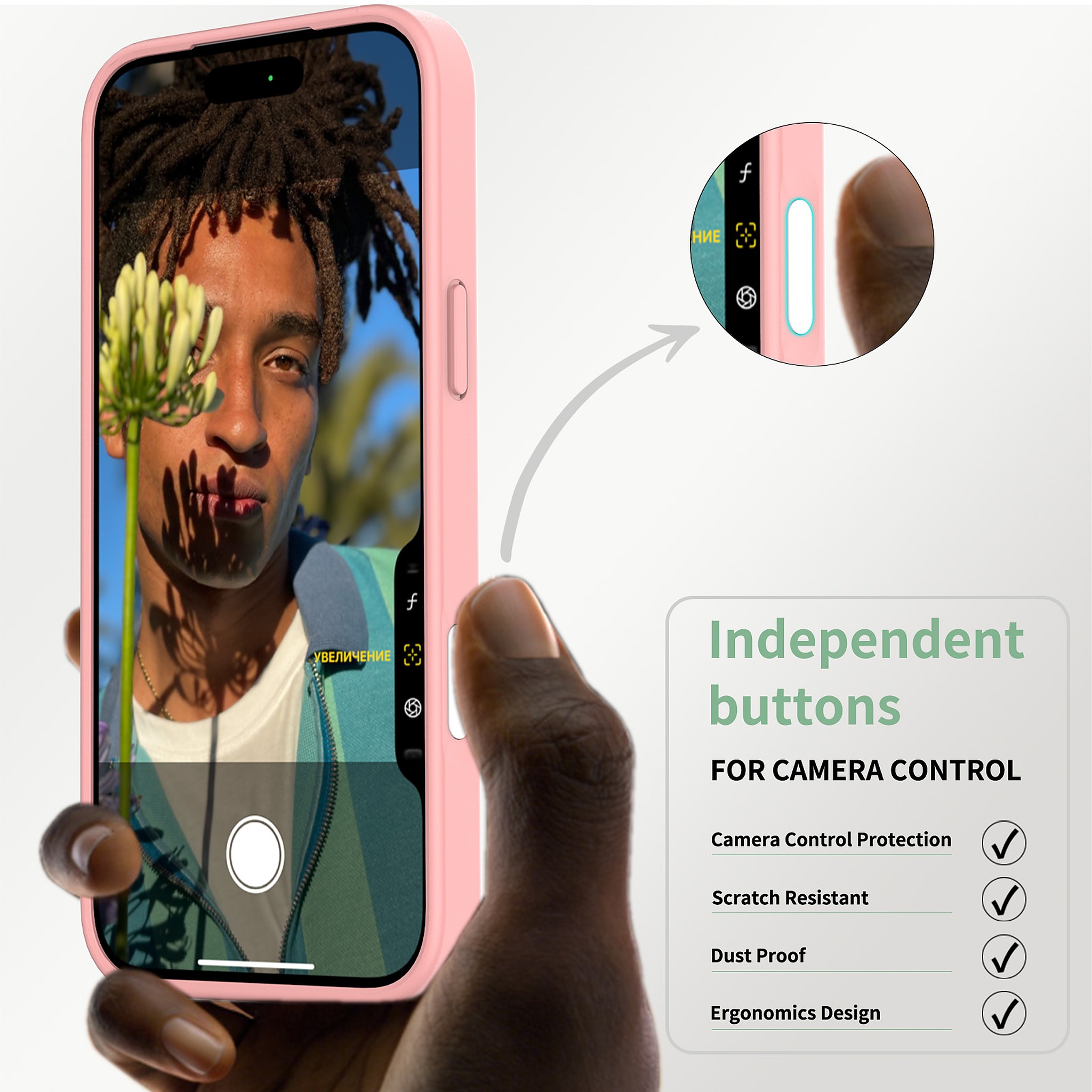 SendaFit Matte Skin-Feel Camera-Button Two-in-One MagSafe Case for iPhone 17 Pro Max & 18 Pro Max detail 36