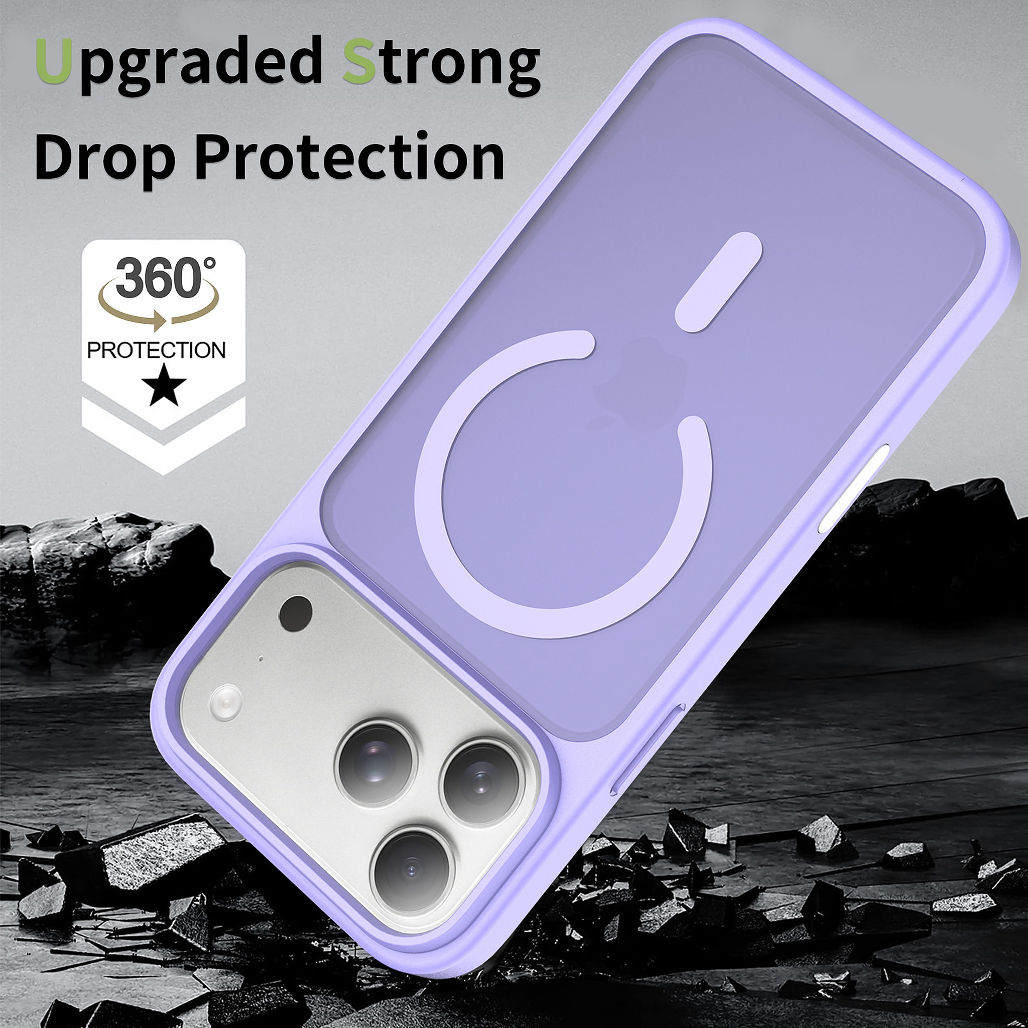 SendaFit Matte Skin-Feel Camera-Button Two-in-One MagSafe Case for iPhone 17 Pro Max & 18 Pro Max detail 39