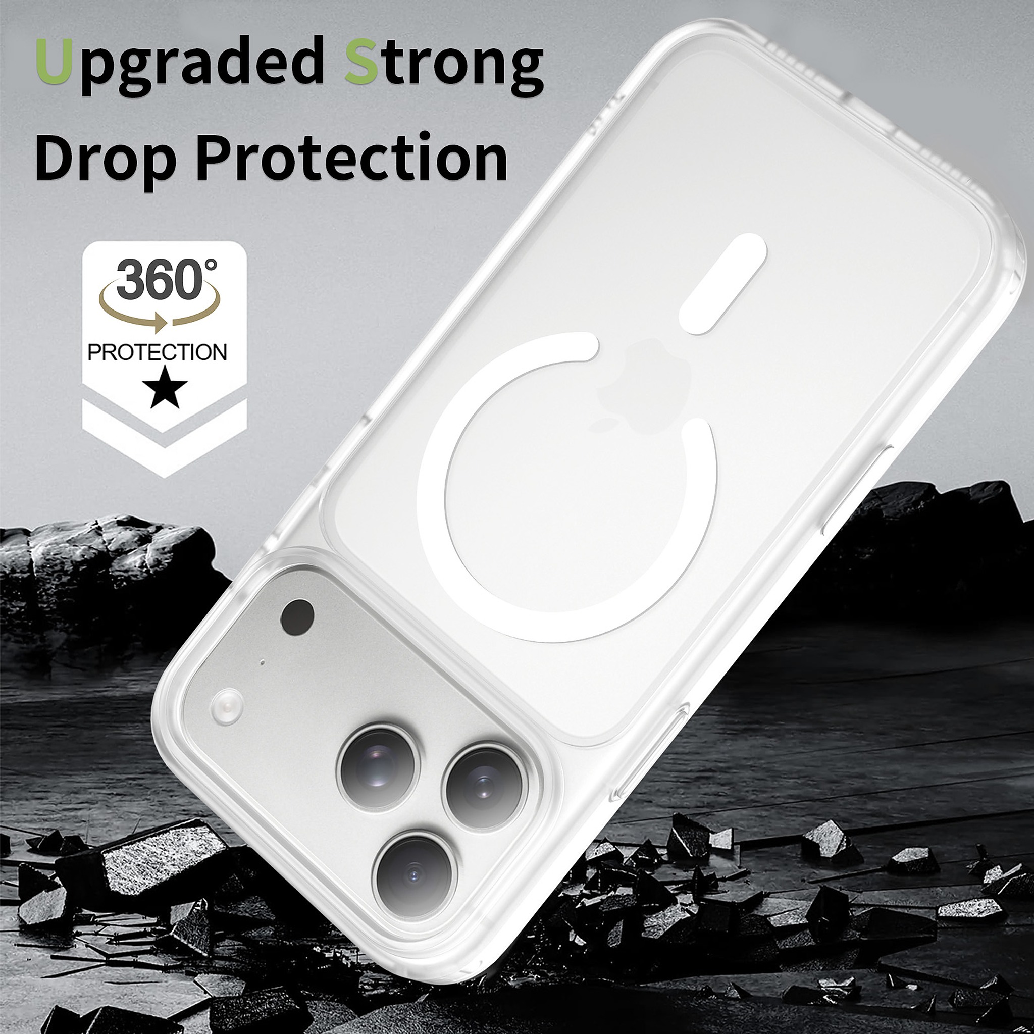 SendaFit Matte Skin-Feel Camera-Button Two-in-One MagSafe Case for iPhone 17 Pro Max & 18 Pro Max detail 63