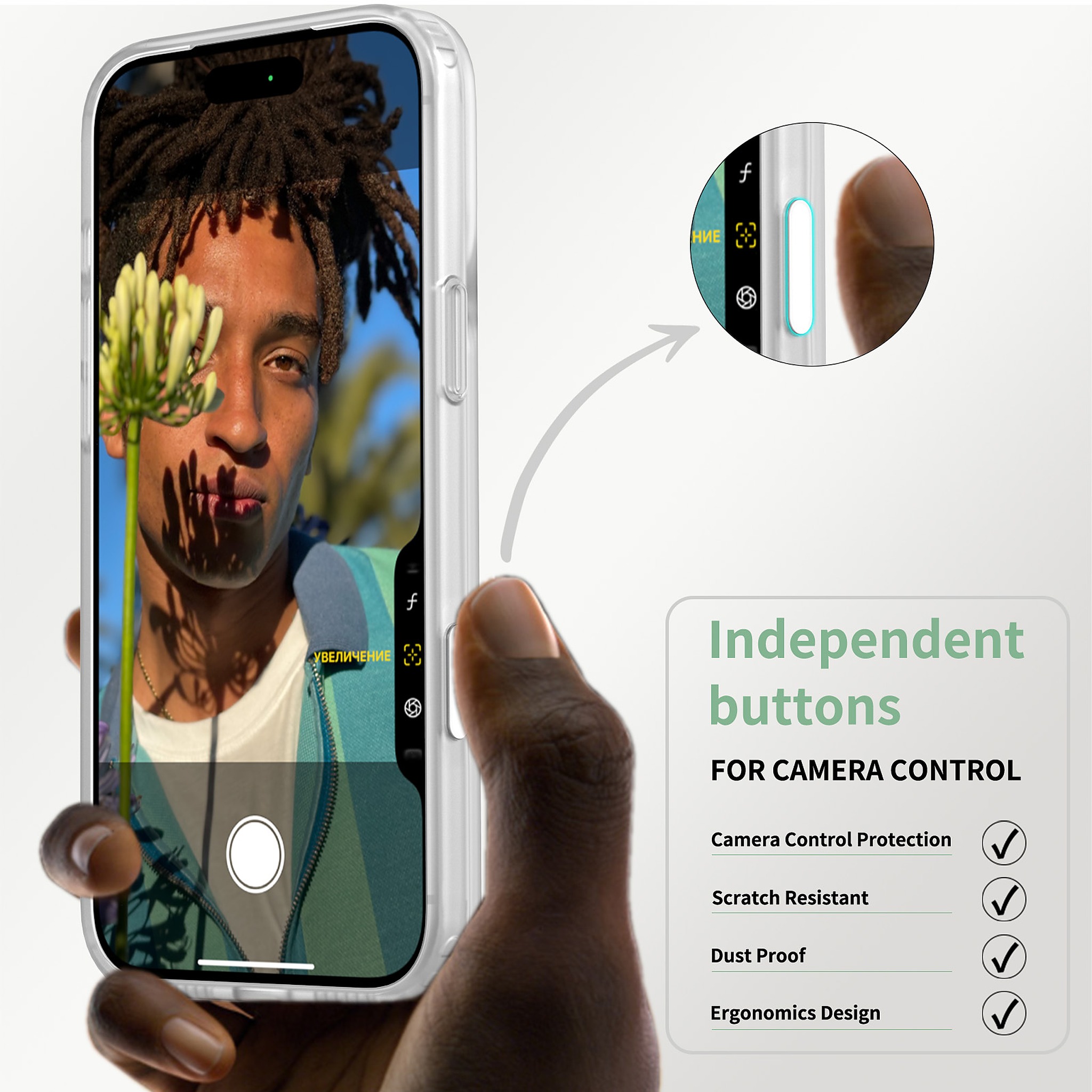 SendaFit Matte Skin-Feel Camera-Button Two-in-One MagSafe Case for iPhone 17 Pro Max & 18 Pro Max detail 66