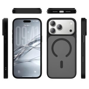 SendaFit Matte Skin-Feel Camera-Button Two-in-One MagSafe Case for iPhone 18 Pro Max (Fits iPhone 17 Pro Max)