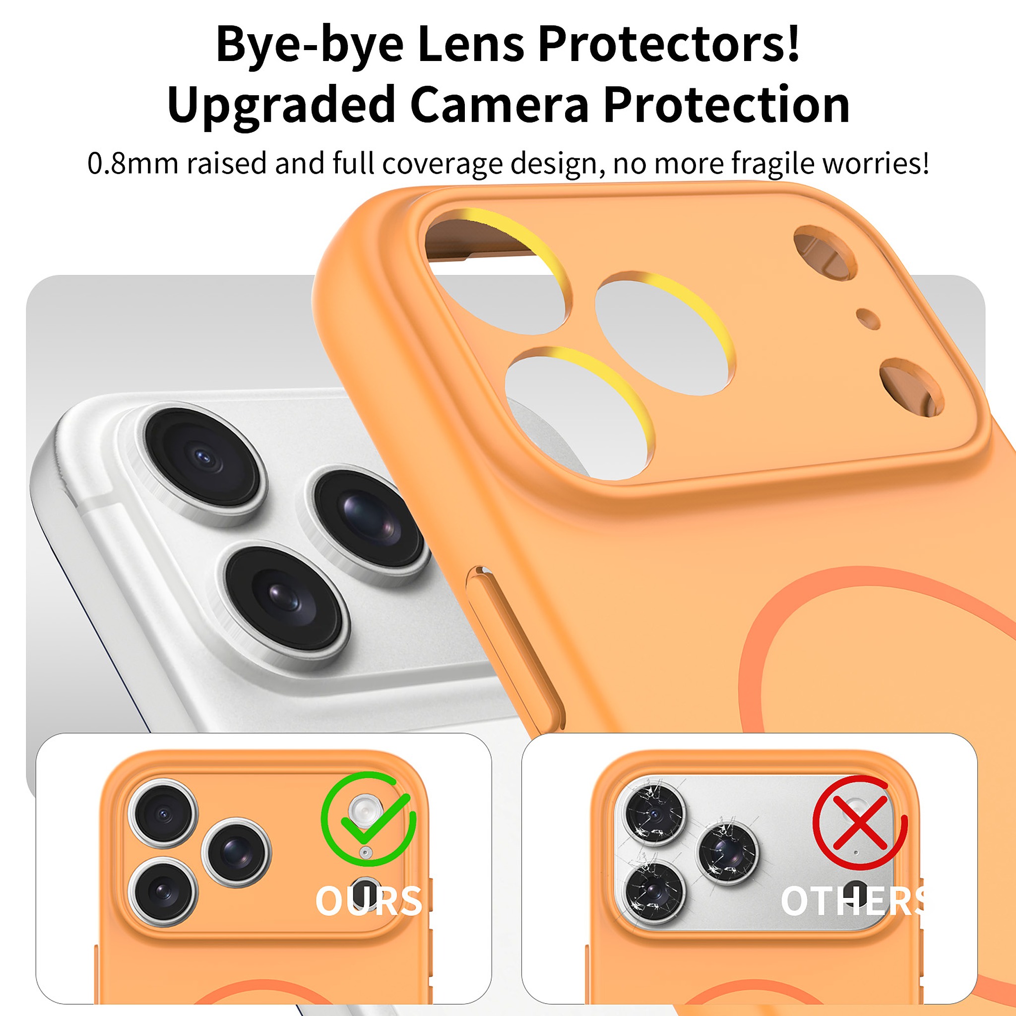 SendaFit Solid-Color Two-in-One MagSafe Case for iPhone 17 Pro Max & 18 Pro Max detail 21