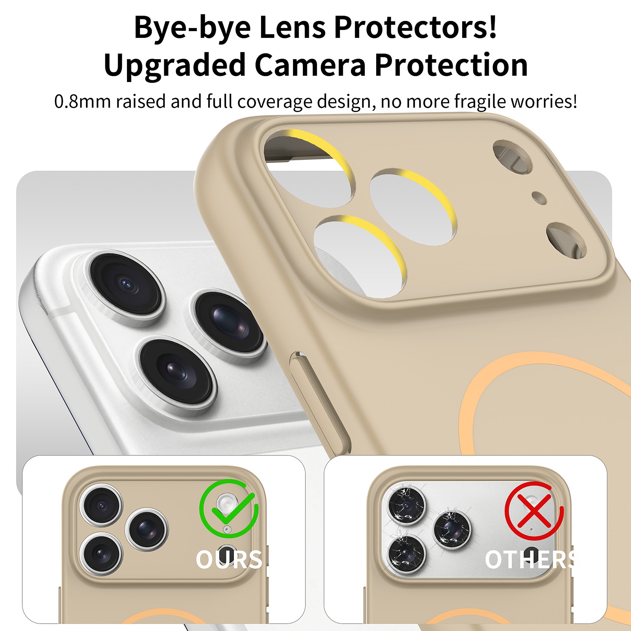 SendaFit Solid-Color Two-in-One MagSafe Case for iPhone 17 Pro Max & 18 Pro Max detail 25