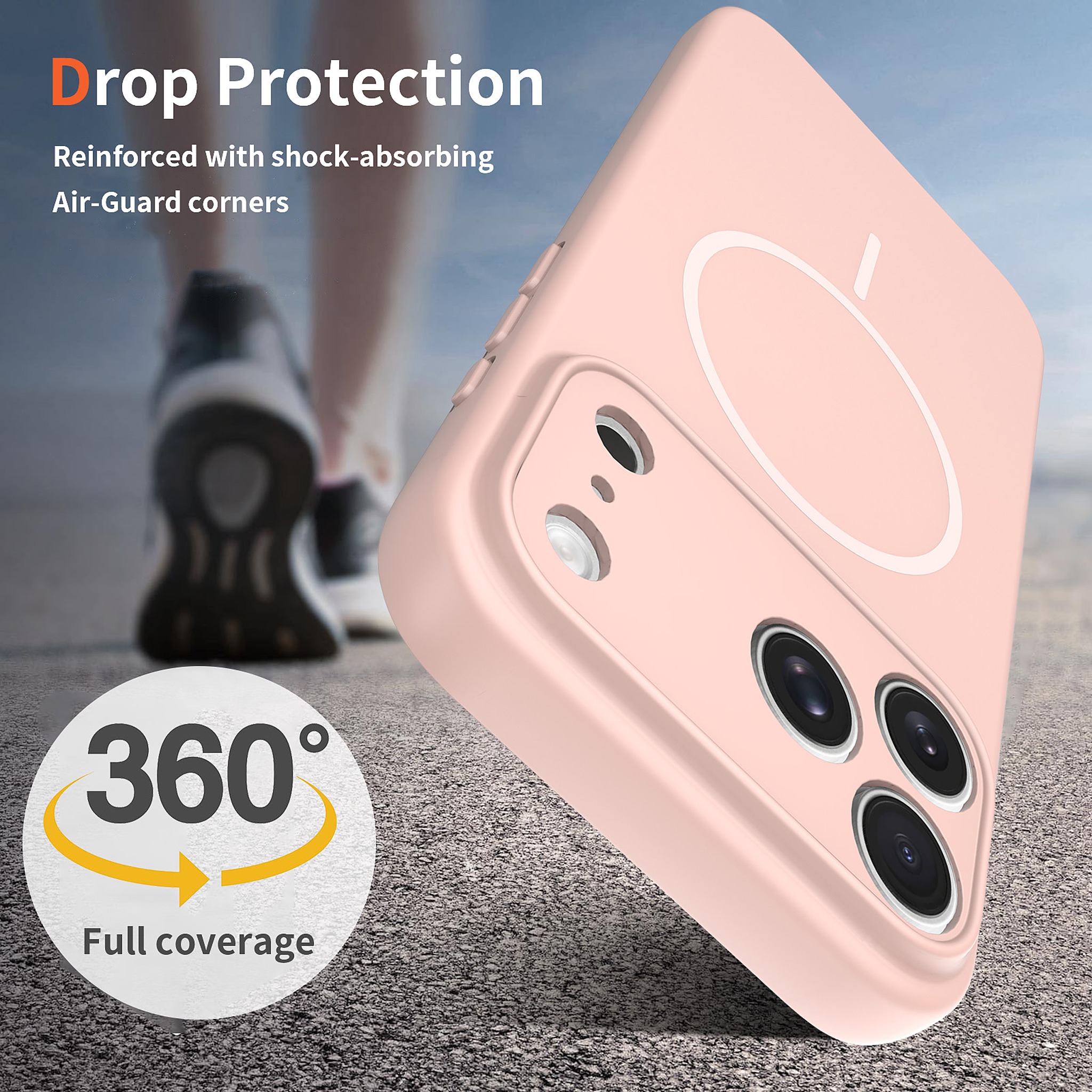 SendaFit Solid-Color Two-in-One MagSafe Case for iPhone 17 Pro Max & 18 Pro Max detail 31