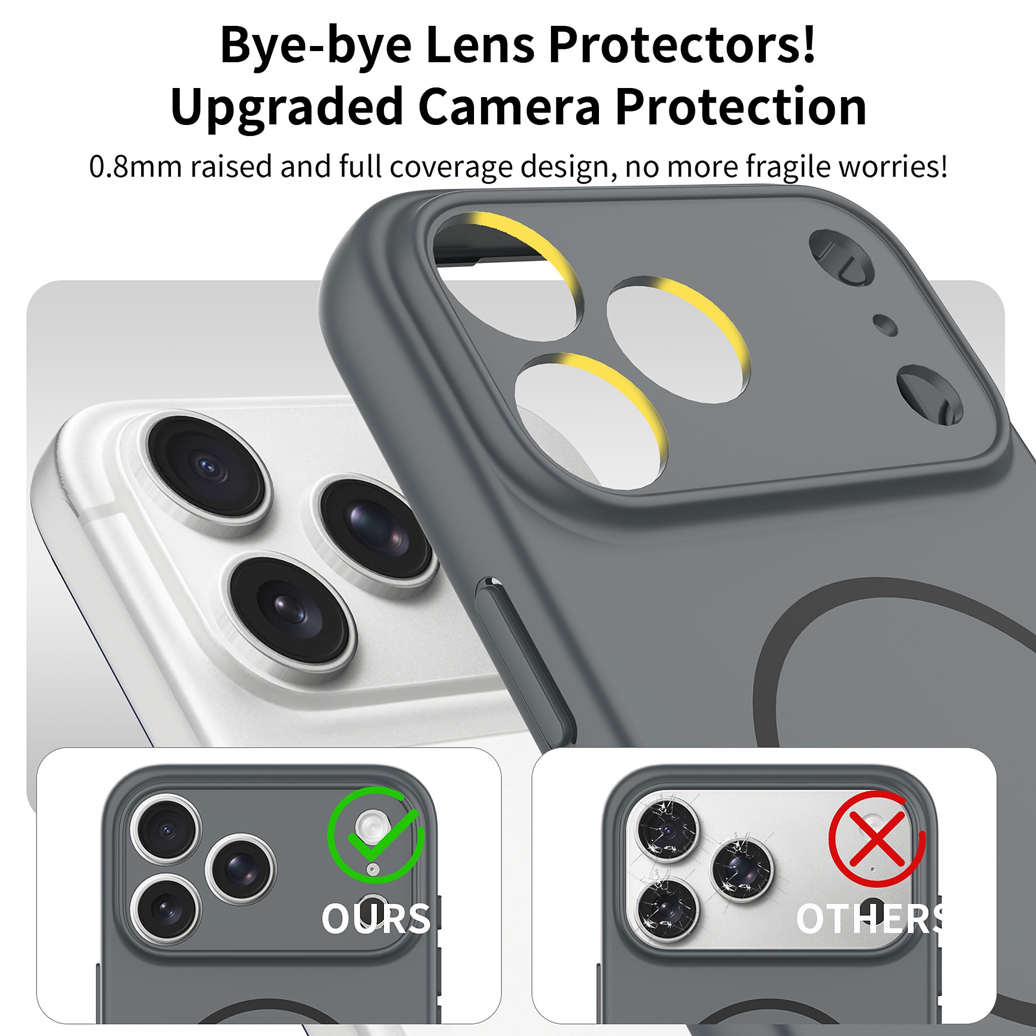 SendaFit Solid-Color Two-in-One MagSafe Case for iPhone 17 Pro Max & 18 Pro Max detail 33