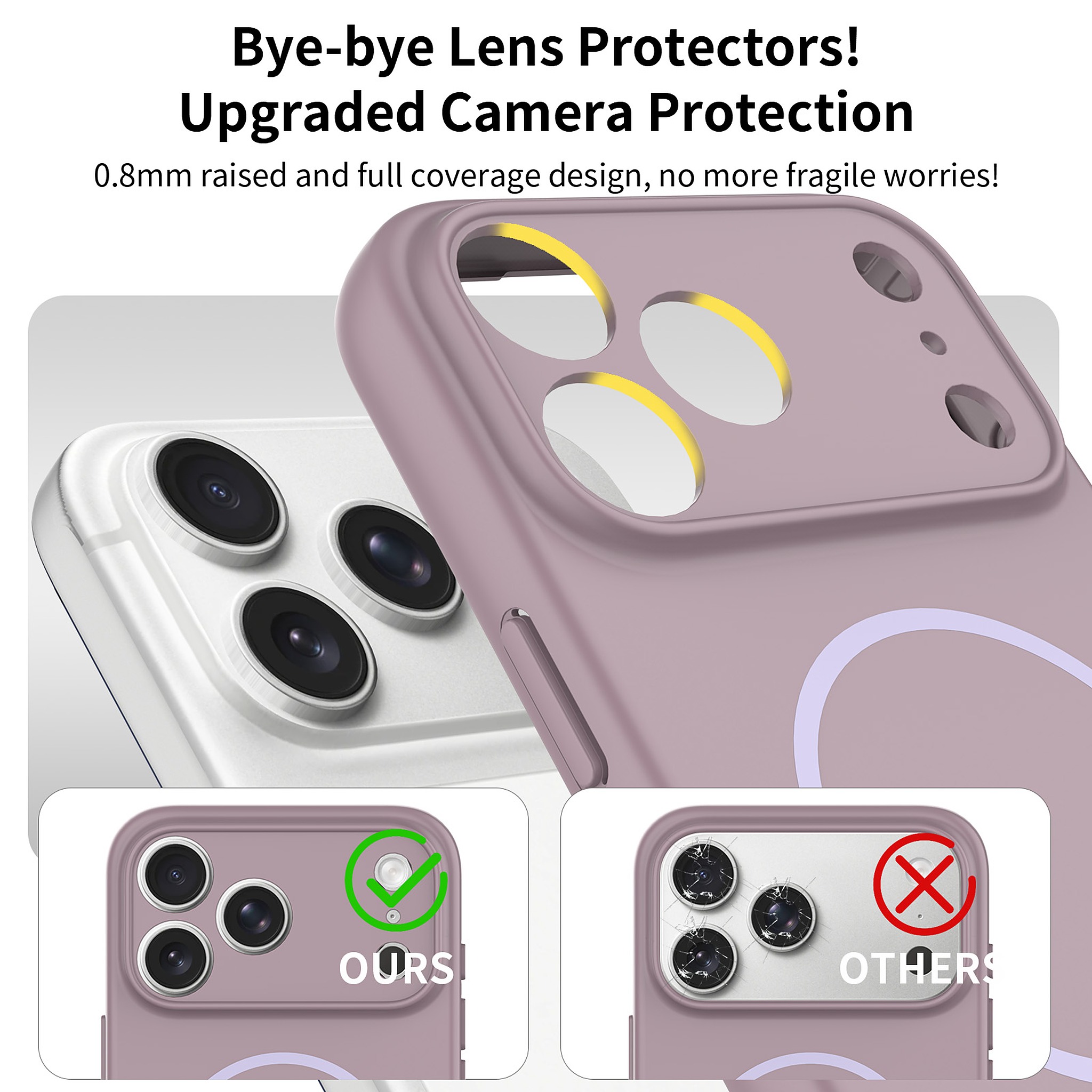 SendaFit Solid-Color Two-in-One MagSafe Case for iPhone 17 Pro Max & 18 Pro Max detail 37