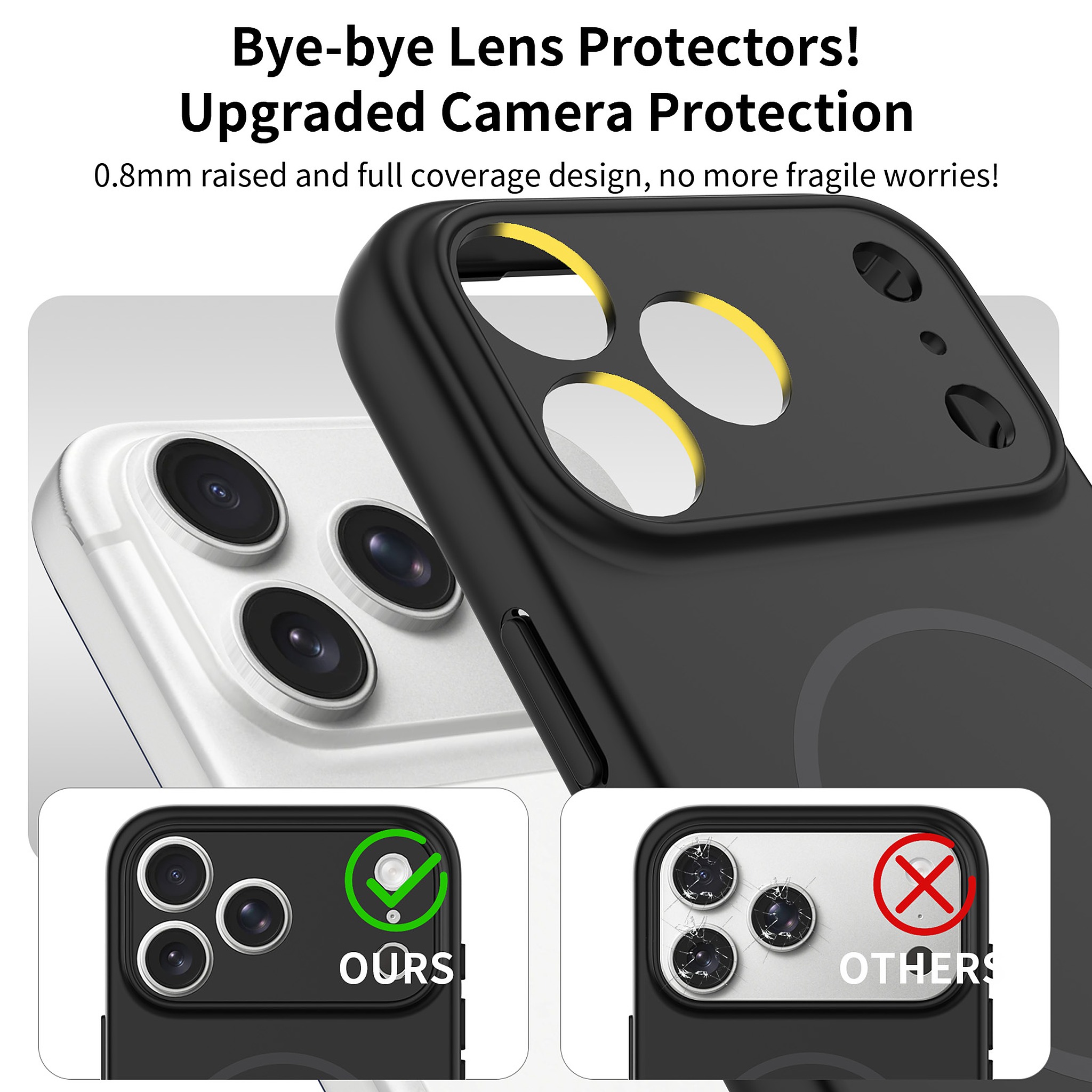 SendaFit Solid-Color Two-in-One MagSafe Case for iPhone 17 Pro Max & 18 Pro Max detail 45