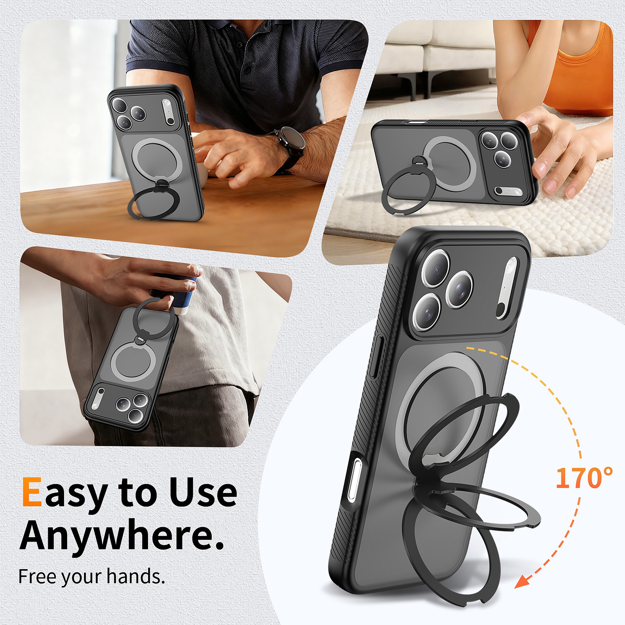 SendaFit 360° Full-Body Two-in-One Case for iPhone 17 Pro Max & 18 Pro Max detail 11