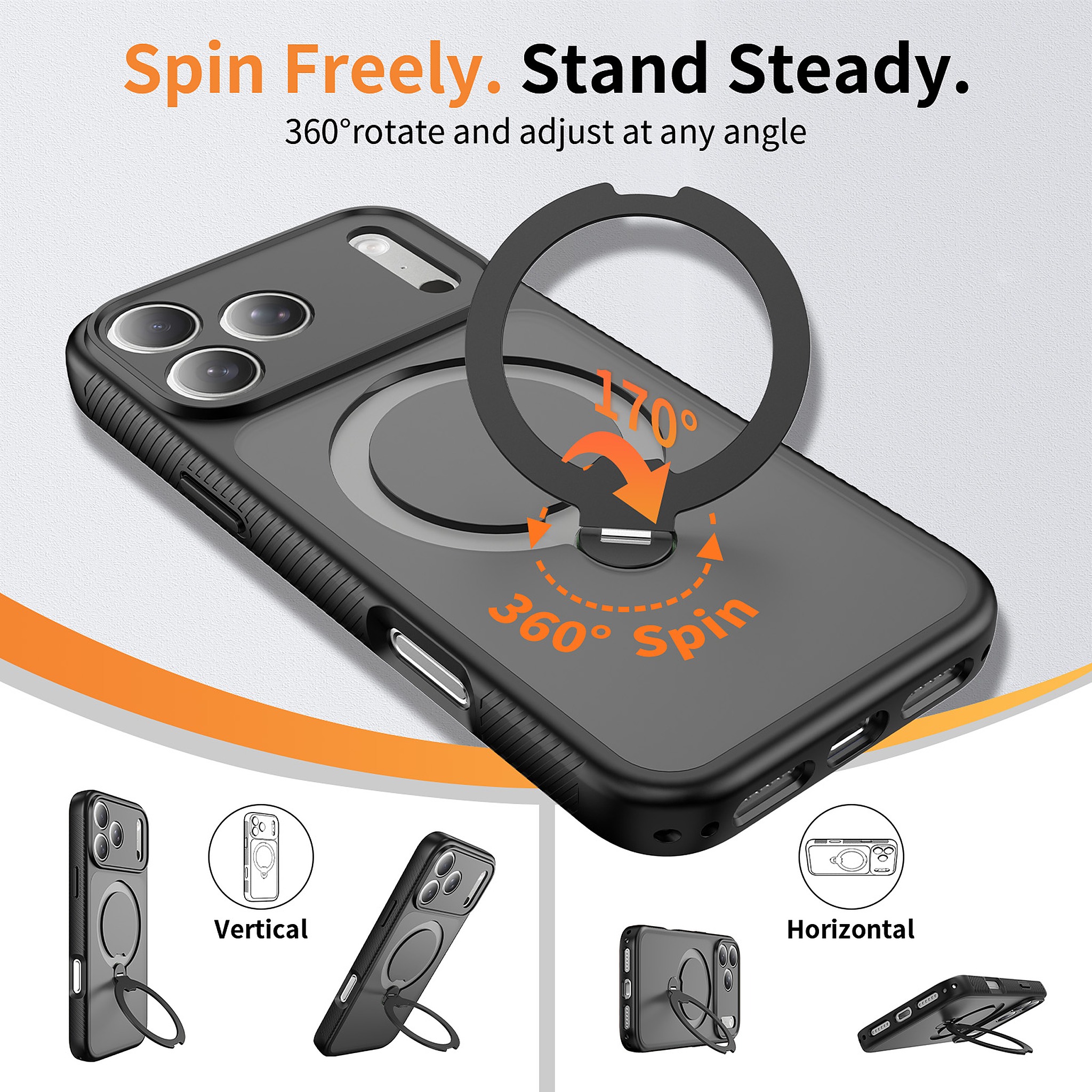 SendaFit 360° Full-Body Two-in-One Case for iPhone 17 Pro Max & 18 Pro Max detail 12