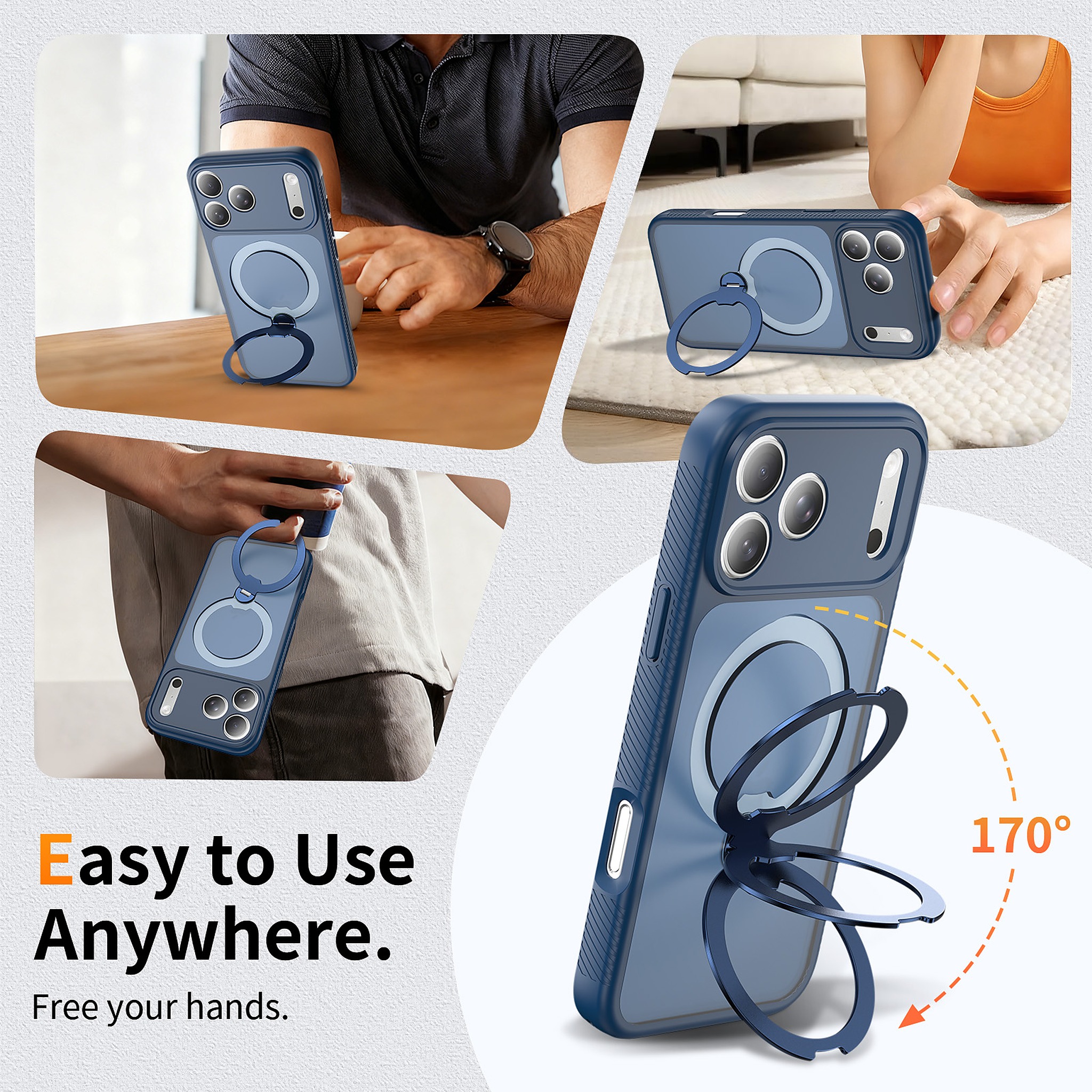 SendaFit 360° Full-Body Two-in-One Case for iPhone 17 Pro Max & 18 Pro Max detail 2