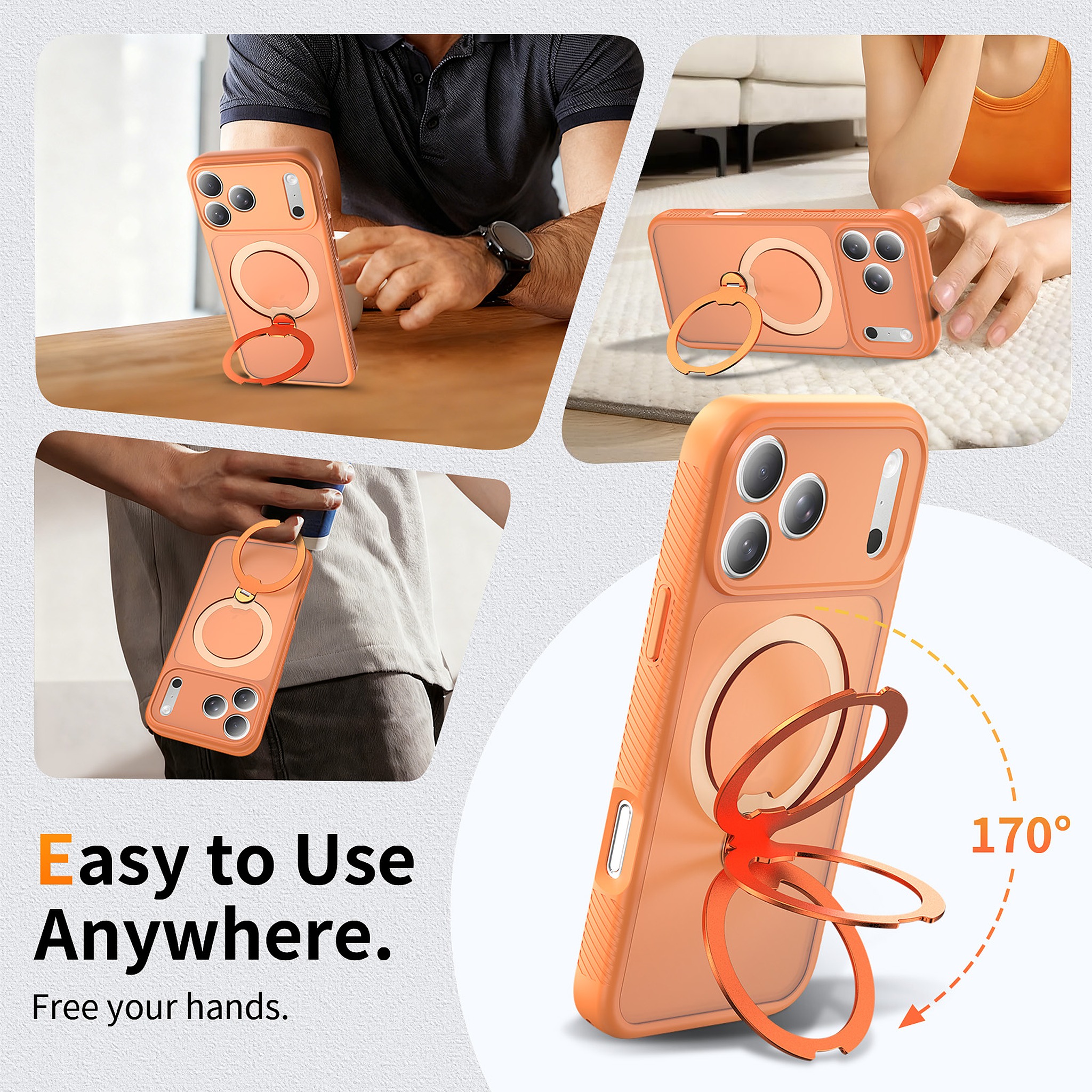 SendaFit 360° Full-Body Two-in-One Case for iPhone 17 Pro Max & 18 Pro Max detail 8