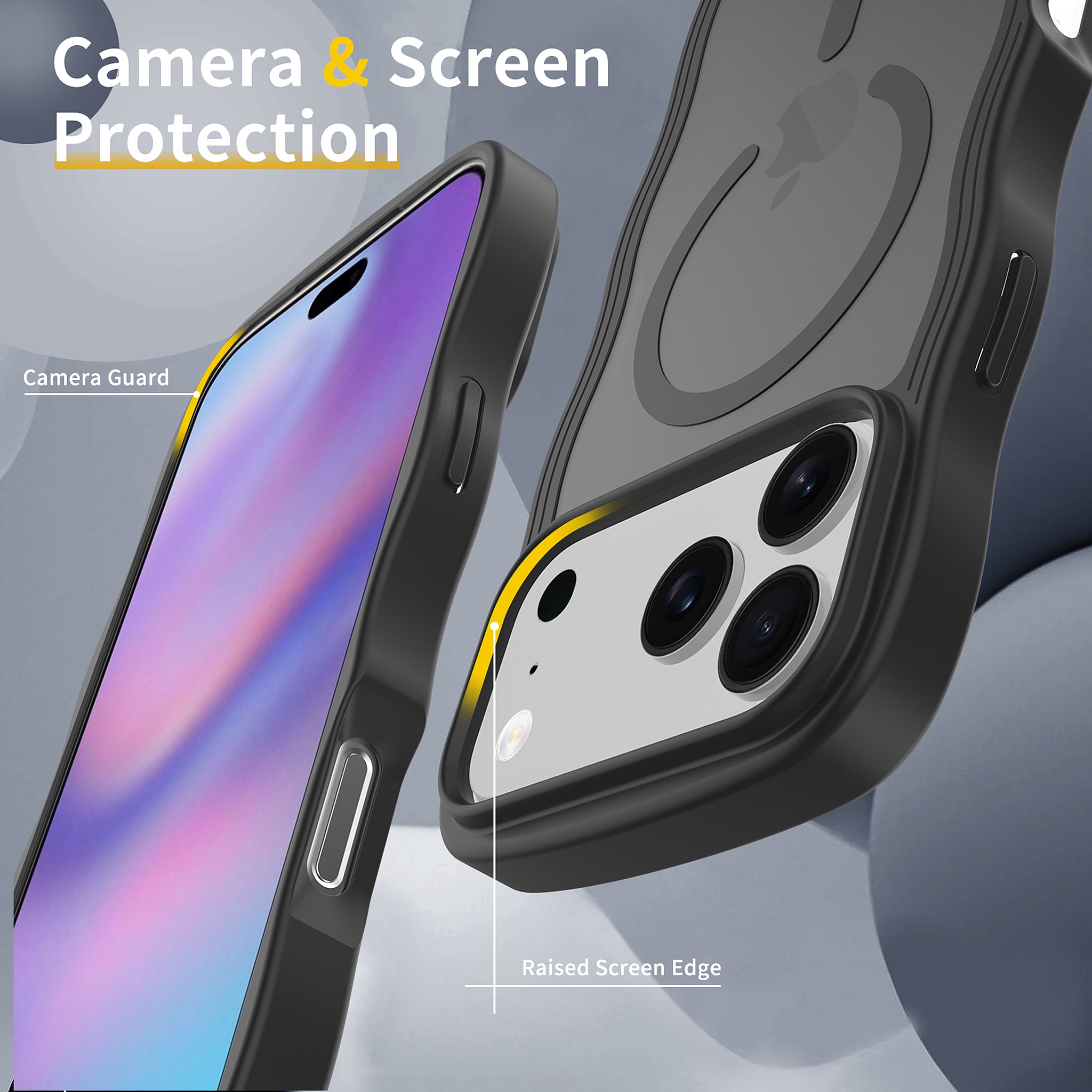 SendaFit Wavy Matte Two-in-One MagSafe Case for iPhone 17 Pro Max & 18 Pro Max detail 17