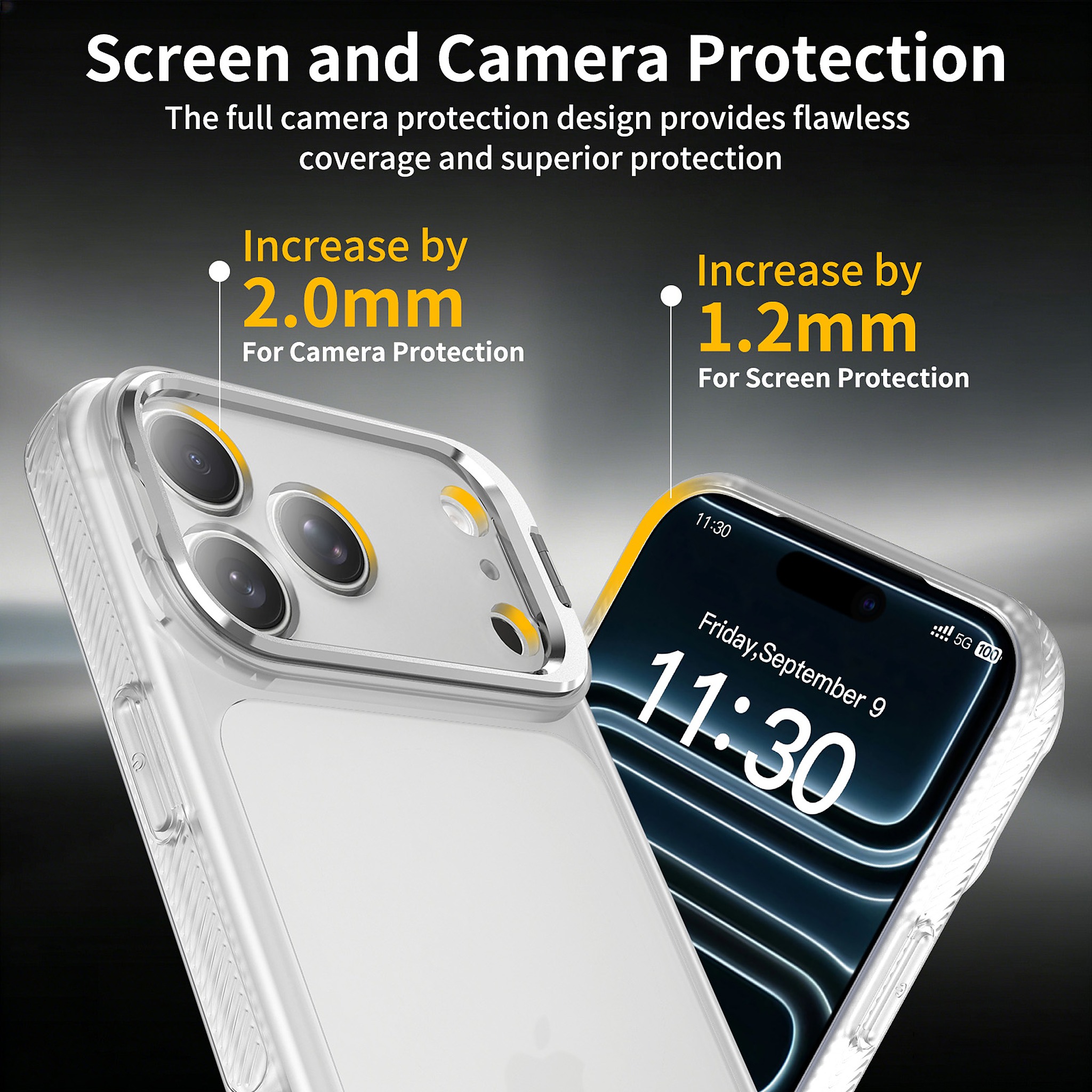 SendaFit Precise-Cutout Camera Stand Case for iPhone 17 Pro Max & 18 Pro Max detail 22