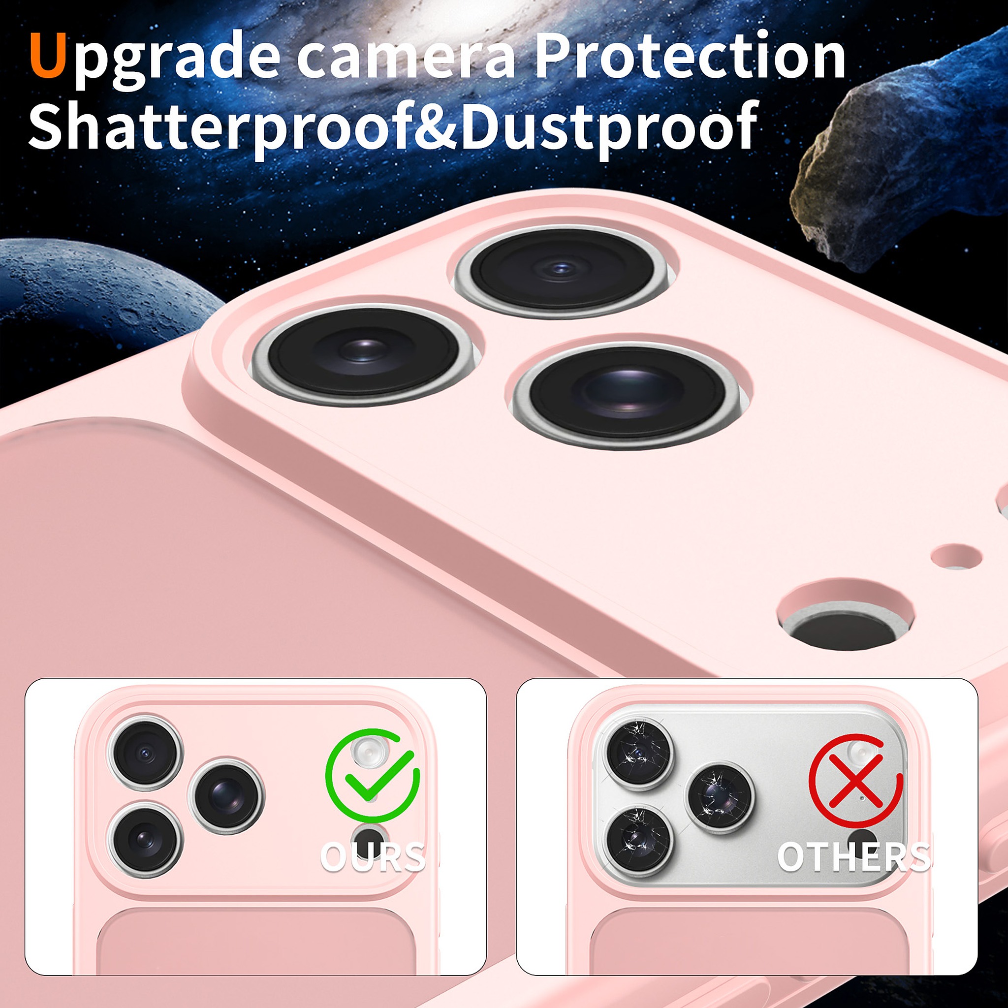 SendaFit Precise-Cutout Matte Skin-Feel Case for iPhone 18 Pro Max (Fits iPhone 17 Pro Max) detail 10