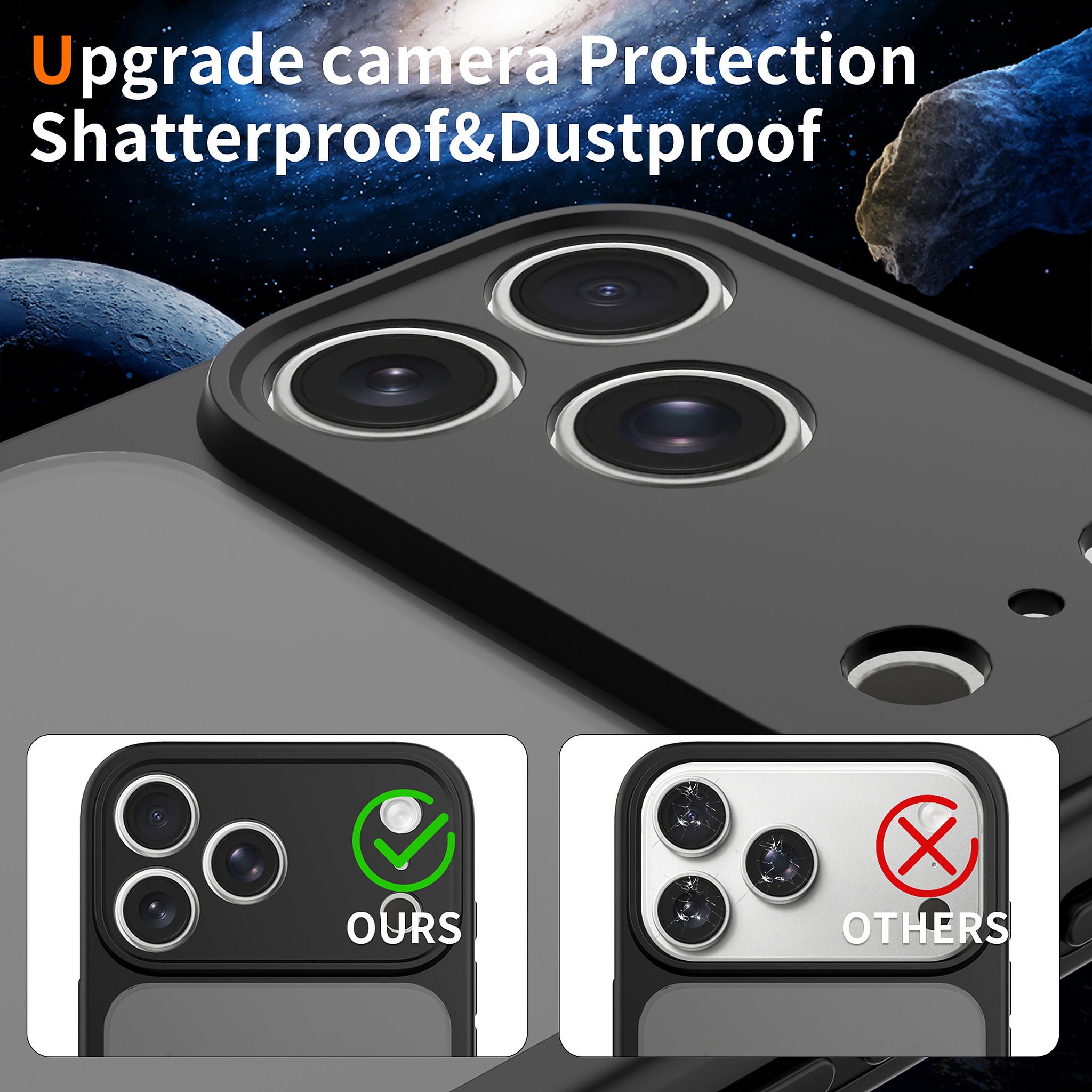 SendaFit Precise-Cutout Matte Skin-Feel Case for iPhone 18 Pro Max (Fits iPhone 17 Pro Max) detail 34