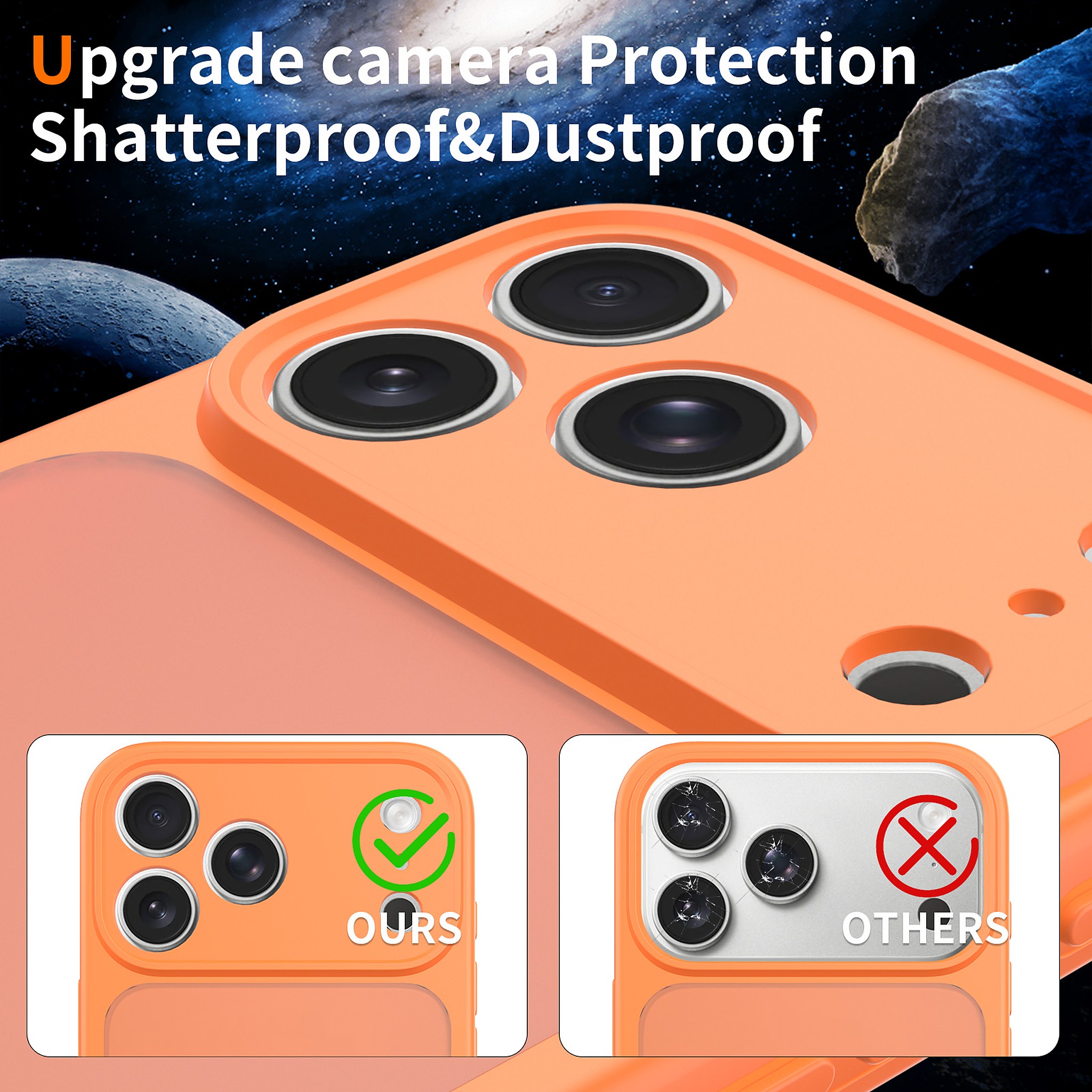 SendaFit Precise-Cutout Matte Skin-Feel Case for iPhone 18 Pro Max (Fits iPhone 17 Pro Max) detail 6