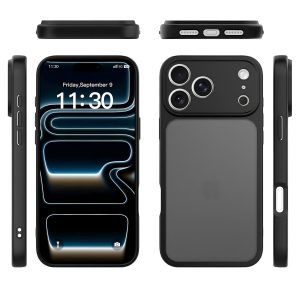 SendaFit Precise-Cutout Matte Skin-Feel Case for iPhone 18 Pro Max (Fits iPhone 17 Pro Max)