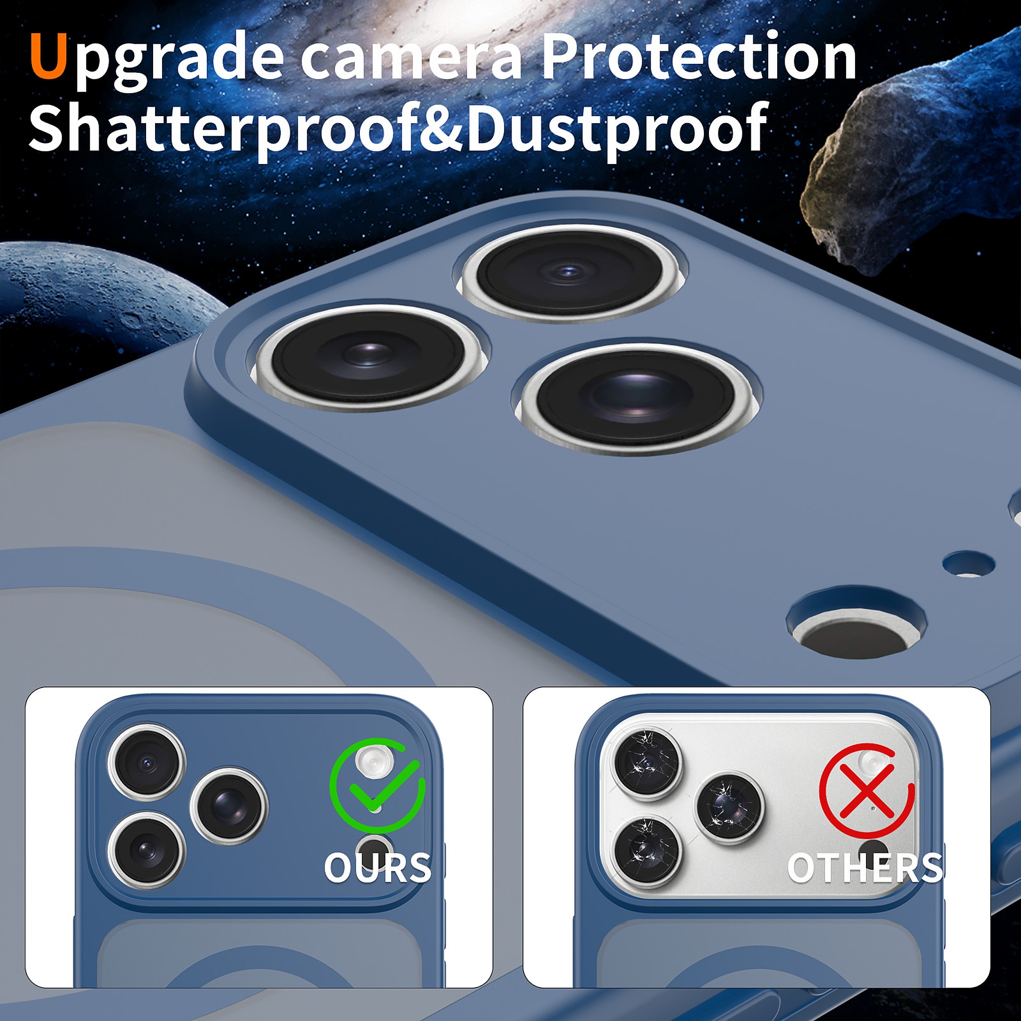 SendaFit Precise-Cutout Matte Skin-Feel MagSafe Case for iPhone 18 Pro Max (Fits iPhone 17 Pro Max) detail 20