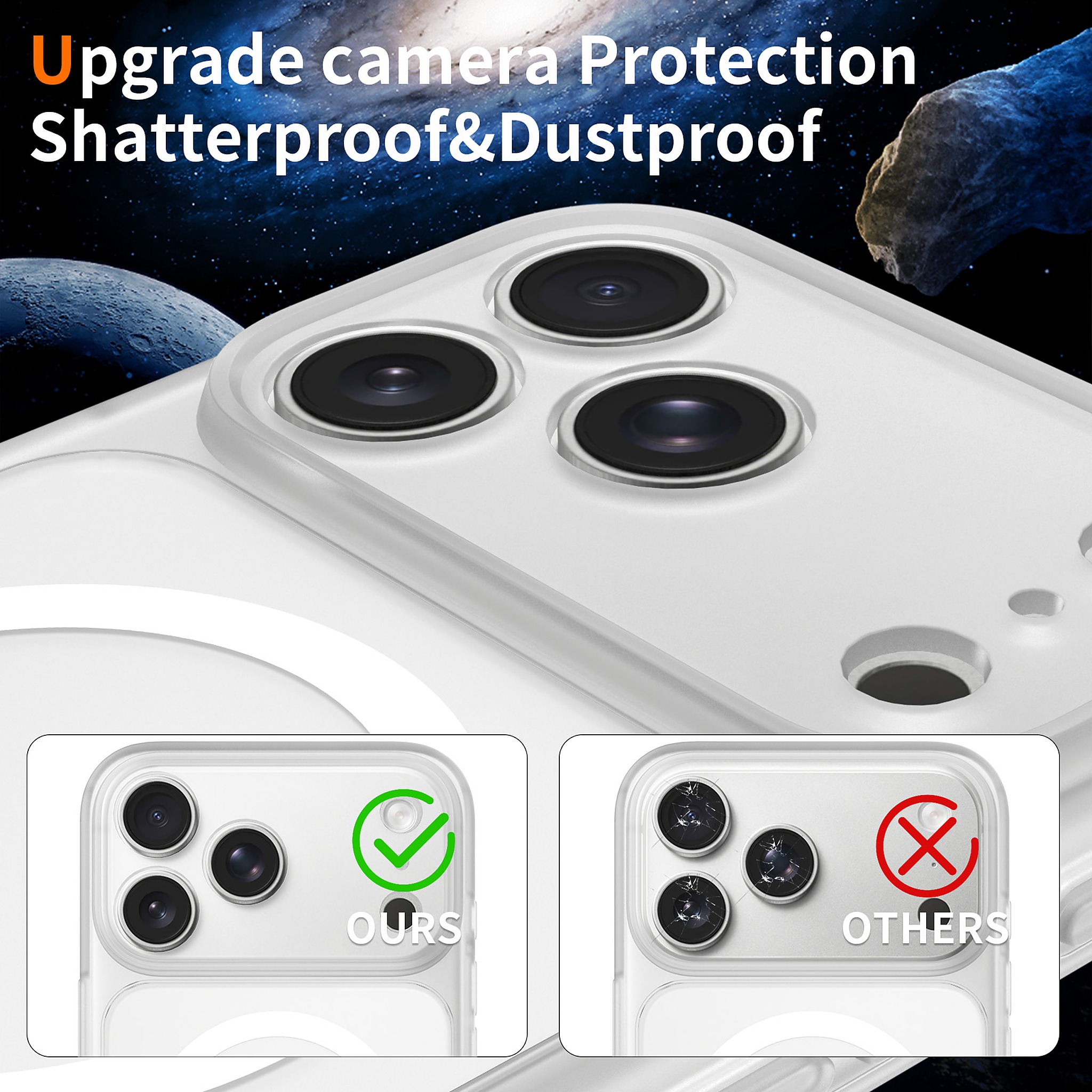 SendaFit Precise-Cutout Matte Skin-Feel MagSafe Case for iPhone 18 Pro Max (Fits iPhone 17 Pro Max) detail 29