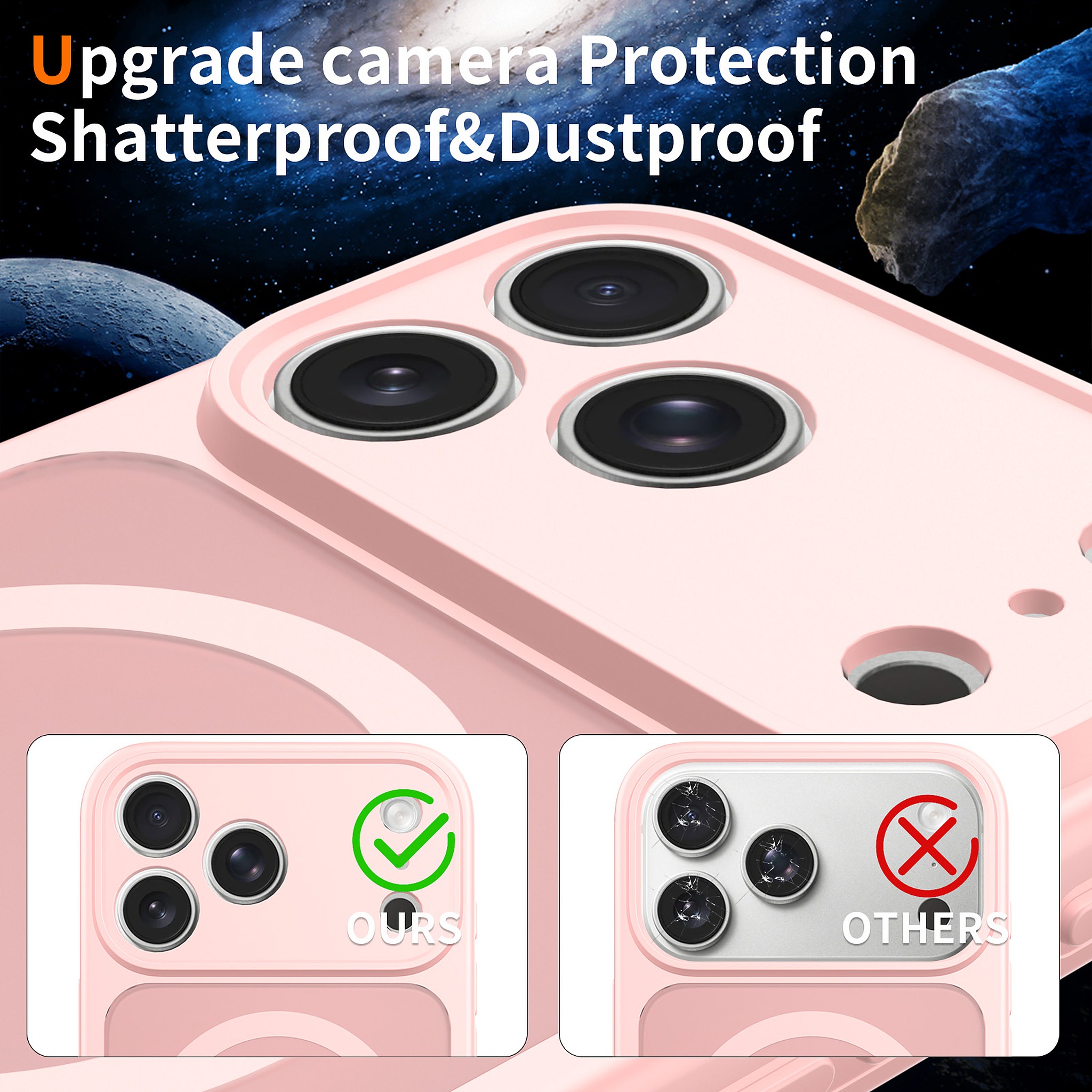 SendaFit Precise-Cutout Matte Skin-Feel MagSafe Case for iPhone 18 Pro Max (Fits iPhone 17 Pro Max) detail 34
