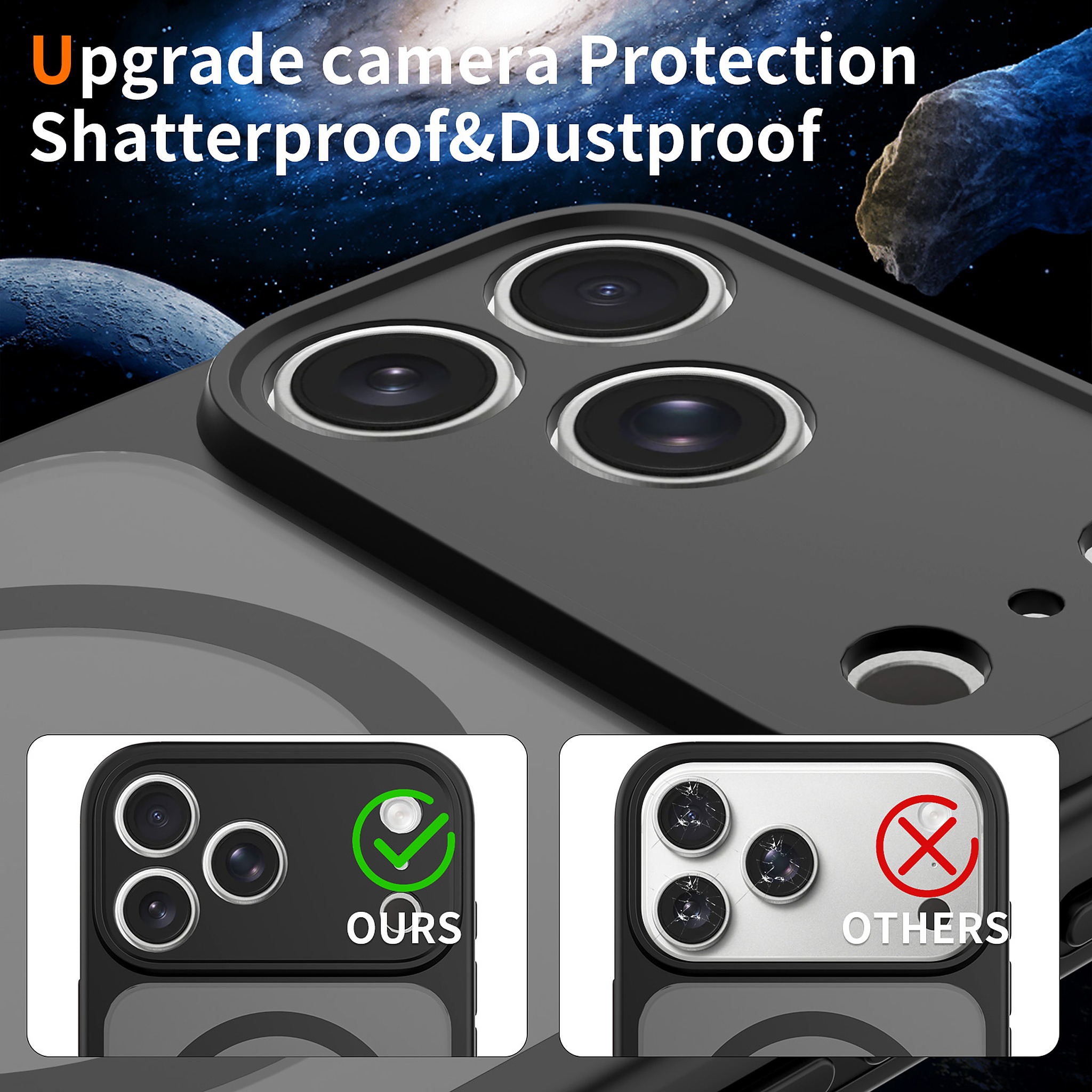 SendaFit Precise-Cutout Matte Skin-Feel MagSafe Case for iPhone 18 Pro Max (Fits iPhone 17 Pro Max) detail 35