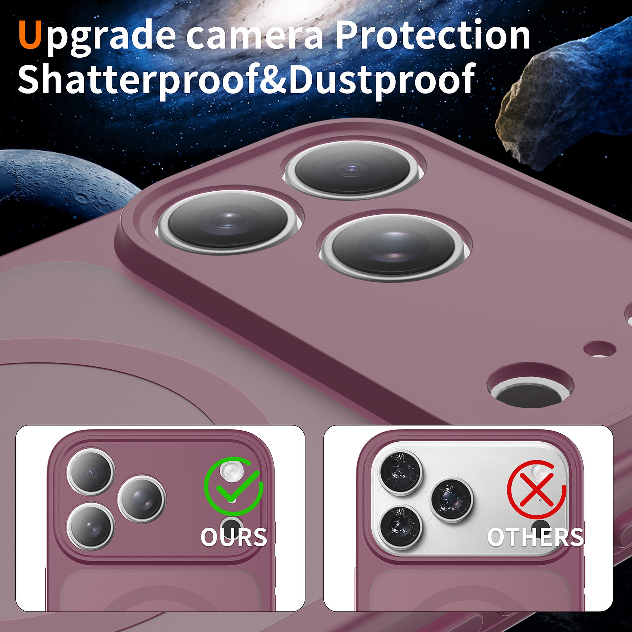 SendaFit Precise-Cutout Matte Skin-Feel MagSafe Case for iPhone 18 Pro Max (Fits iPhone 17 Pro Max) detail 40