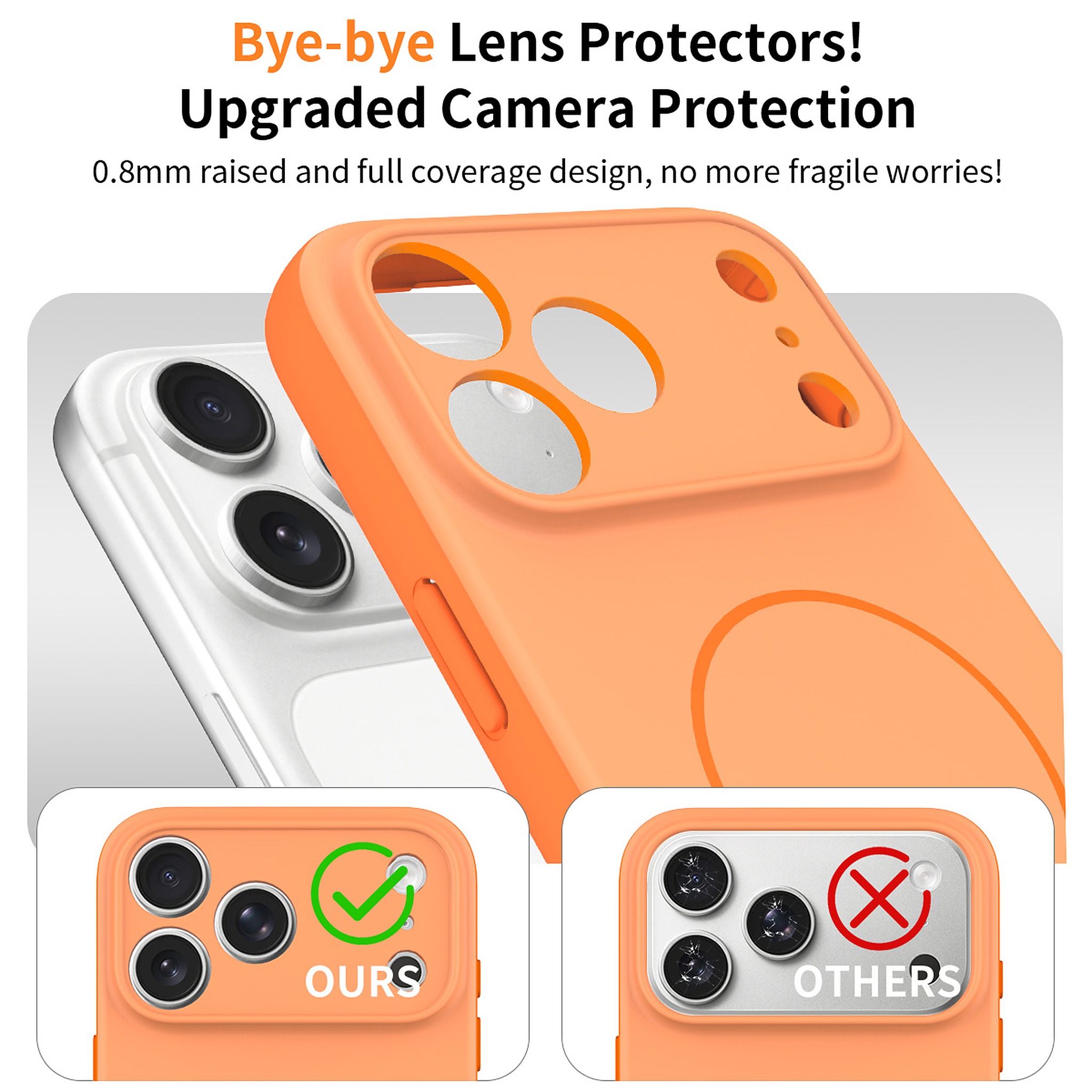 SendaFit Skin-Feel Two-in-One MagSafe Case for iPhone 17 Pro Max & 18 Pro Max detail 5