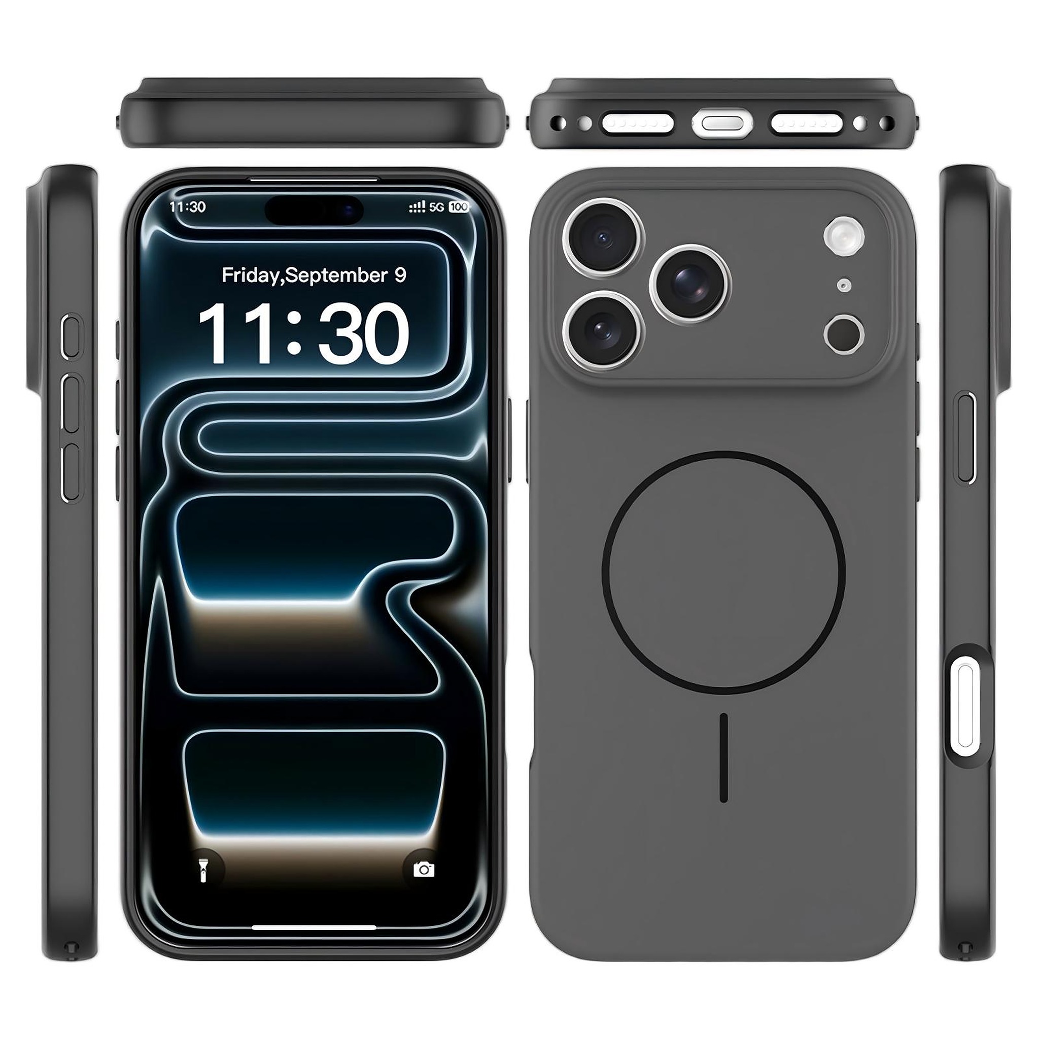 SendaFit Skin-Feel Two-in-One MagSafe Case for iPhone 18 Pro Max (Fits iPhone 17 Pro Max)