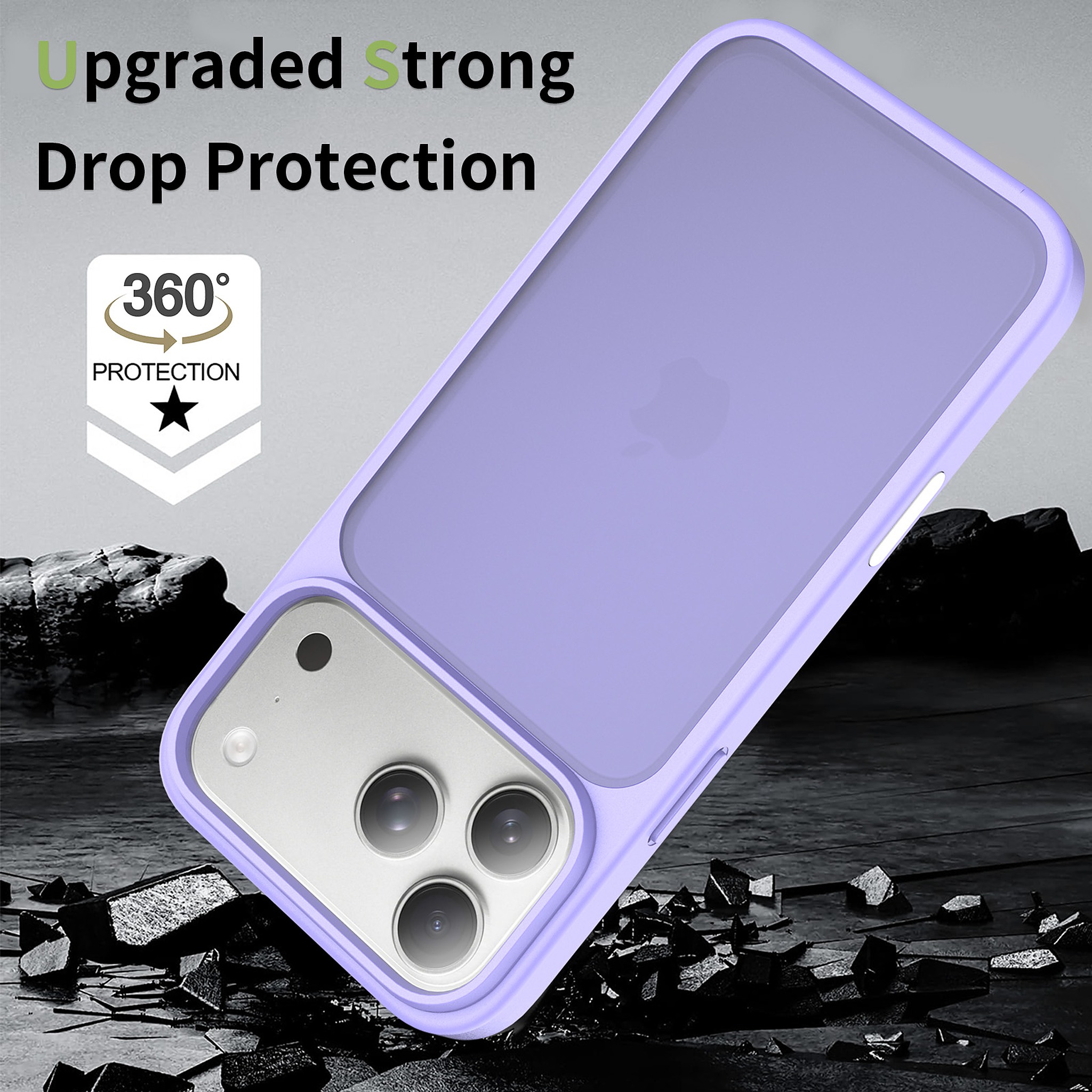 SendaFit Matte Skin-Feel Camera-Button Two-in-One Case for iPhone 18 Pro Max (Fits iPhone 17 Pro Max) detail 27
