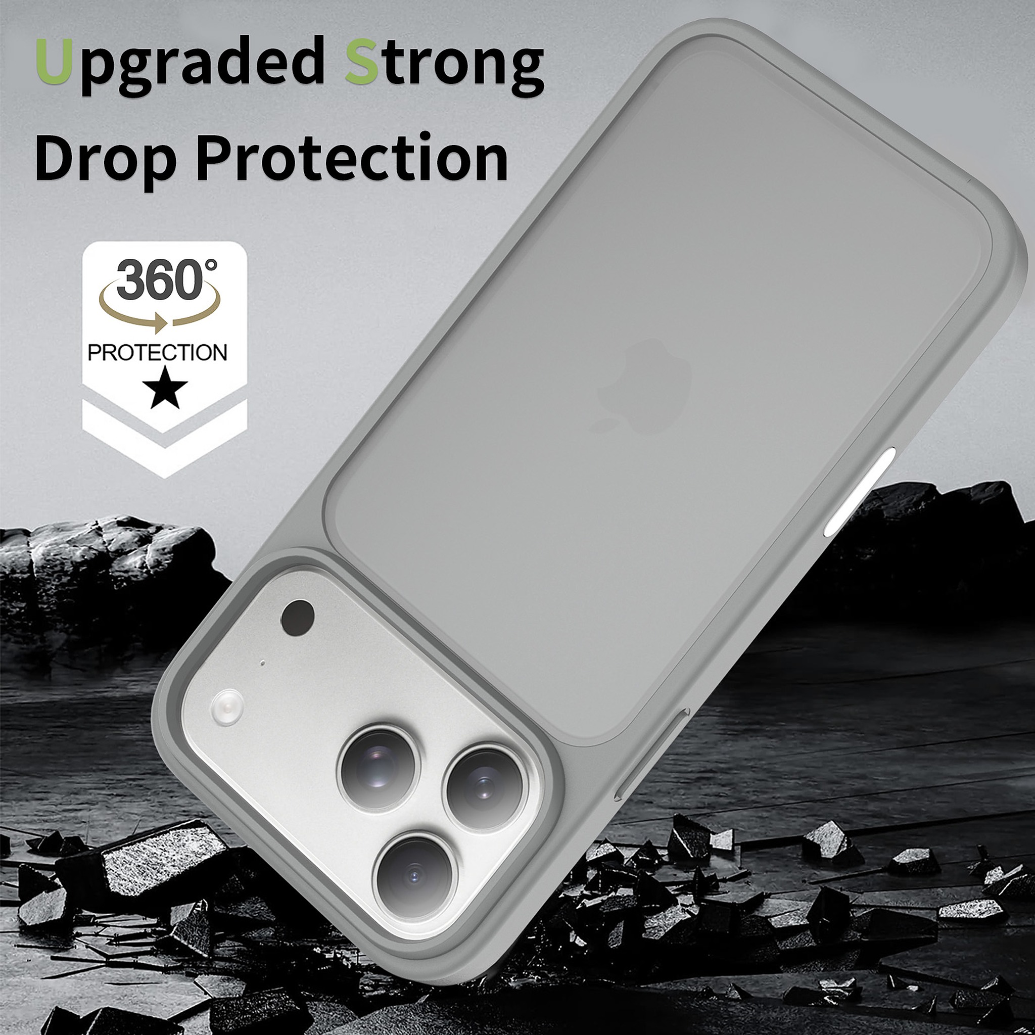 SendaFit Matte Skin-Feel Camera-Button Two-in-One Case for iPhone 18 Pro Max (Fits iPhone 17 Pro Max) detail 31