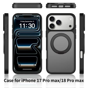 SendaFit Matte Skin-Feel 360° Stand Case for iPhone 18 Pro Max