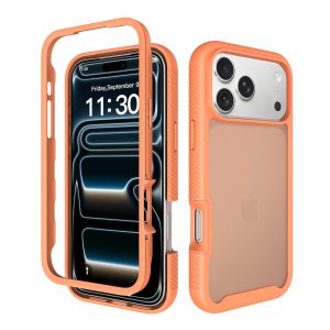 SendaFit Matte Starry Rugged MagSafe Case for iPhone 18 Pro Max — Apricot