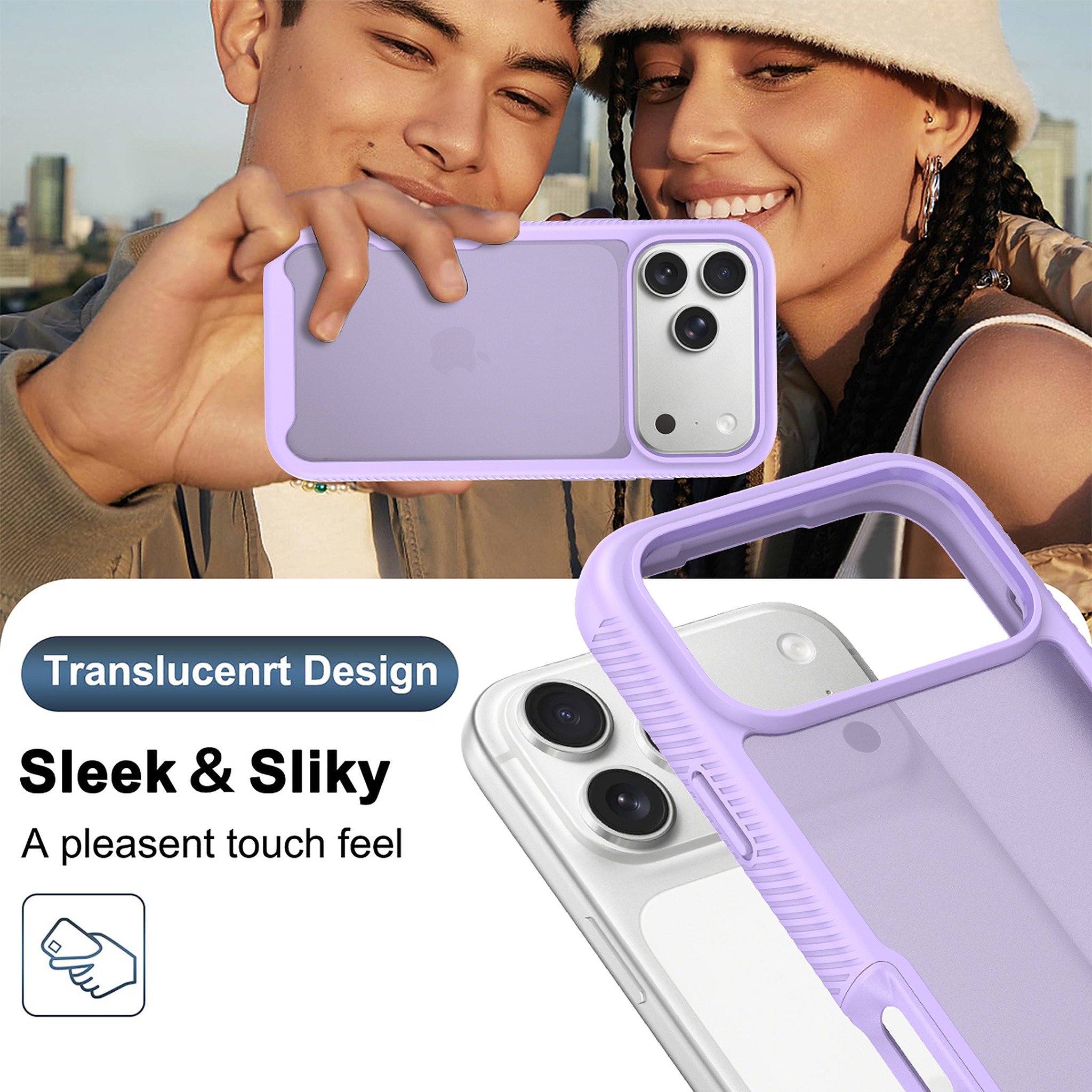 SendaFit Matte Starry Rugged Case for iPhone 18 Pro Max (Fits iPhone 17 Pro Max) detail 11