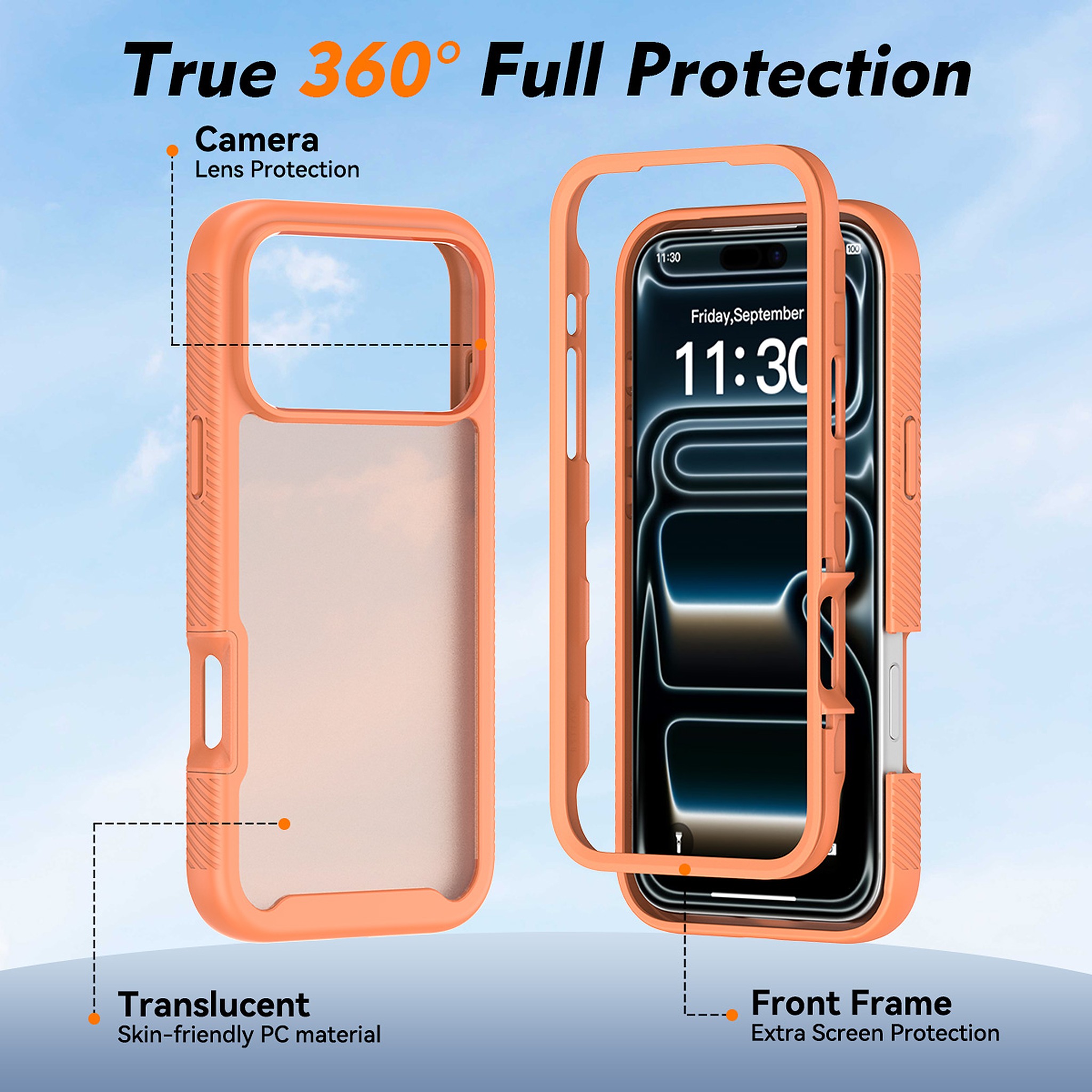 SendaFit Matte Starry Rugged Case for iPhone 18 Pro Max (Fits iPhone 17 Pro Max) detail 14