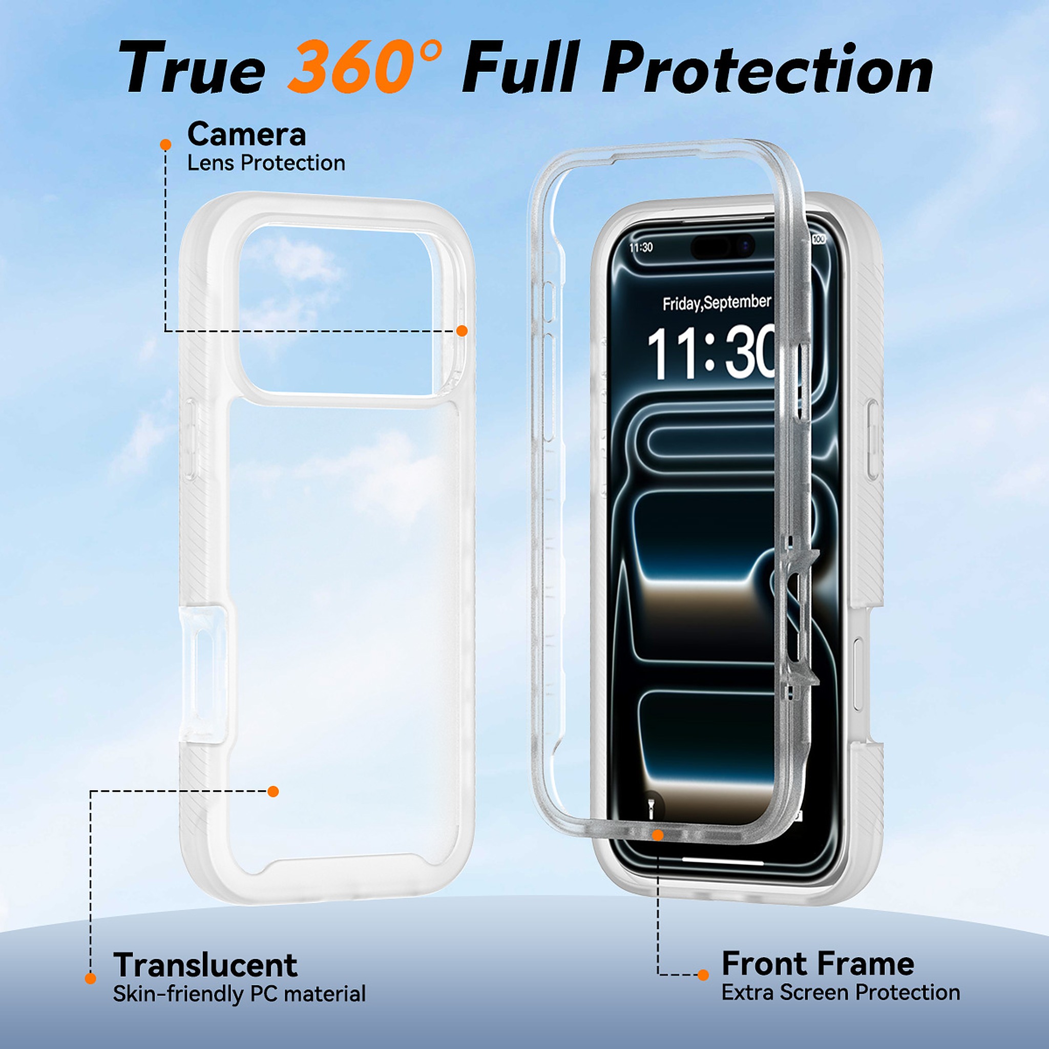 SendaFit Matte Starry Rugged Case for iPhone 18 Pro Max (Fits iPhone 17 Pro Max) detail 19