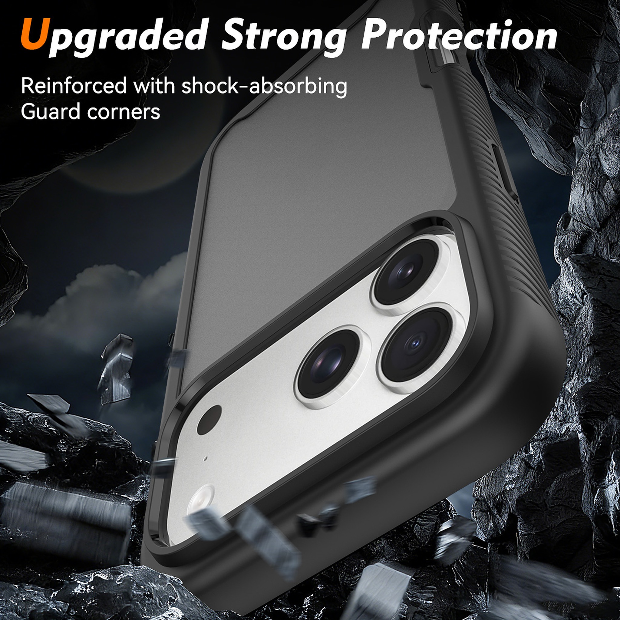 SendaFit Matte Starry Rugged Case for iPhone 18 Pro Max (Fits iPhone 17 Pro Max) detail 21