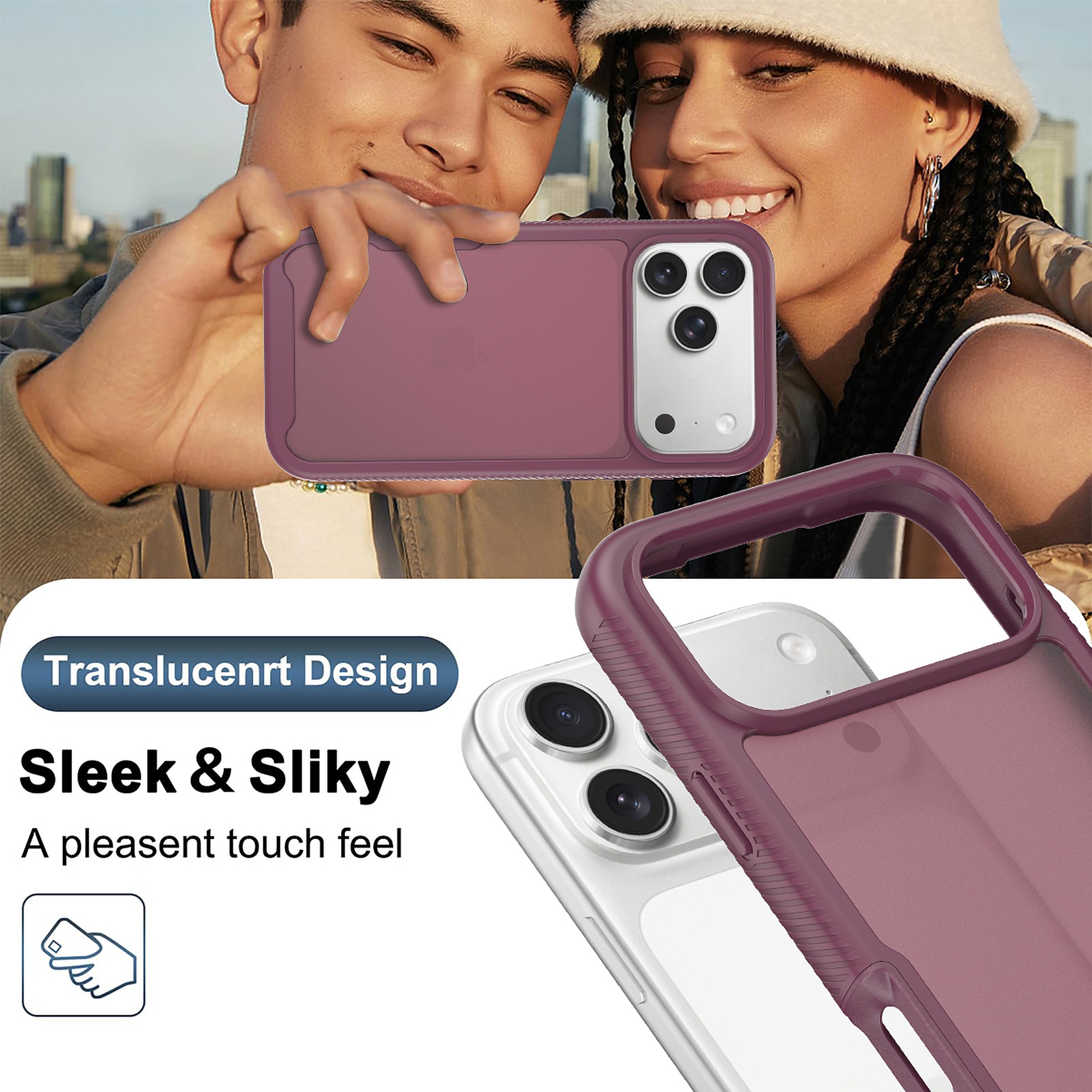 SendaFit Matte Starry Rugged Case for iPhone 18 Pro Max (Fits iPhone 17 Pro Max) detail 25